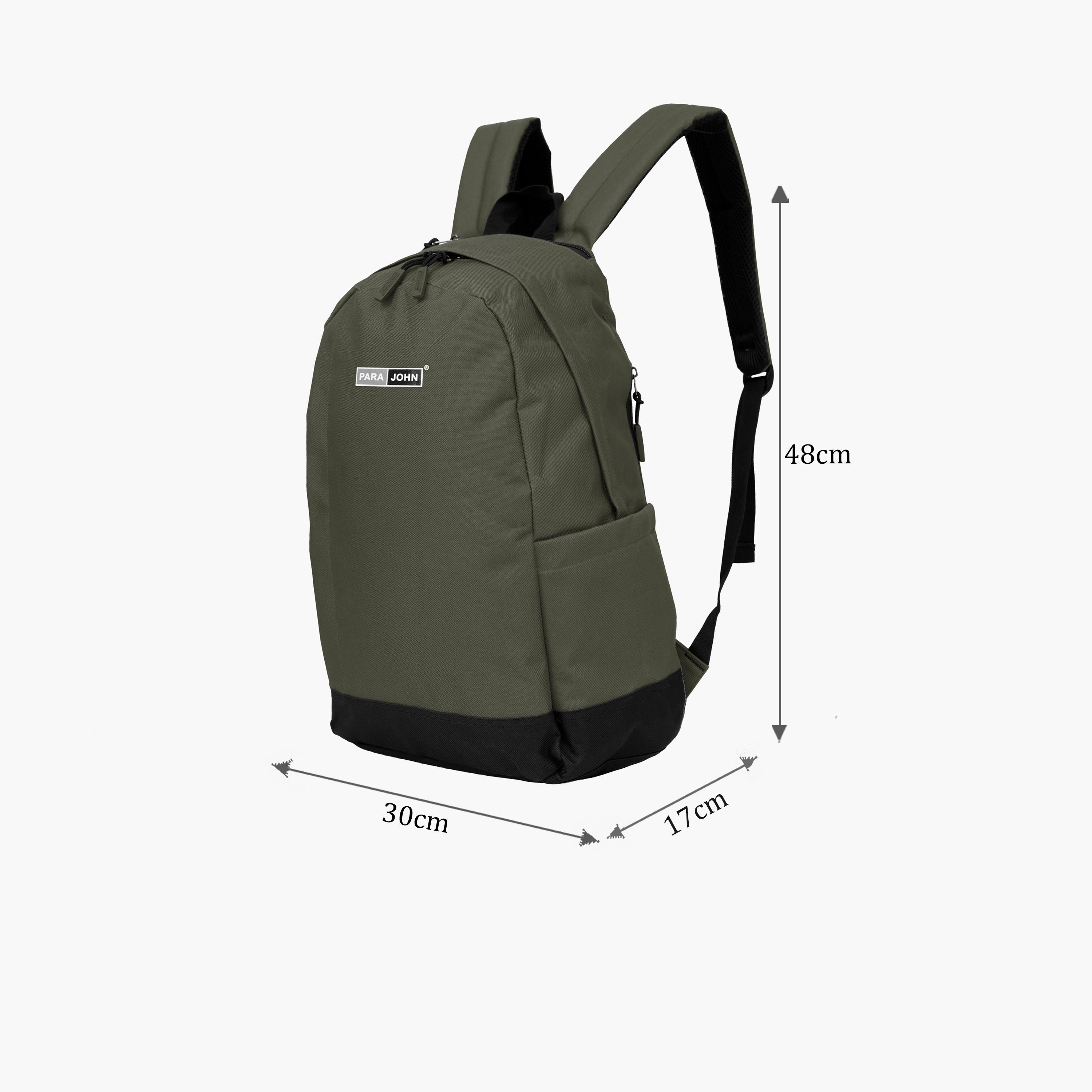 Para John 24 L | 19 Inches Backpack, Polyester, Adjustable Straps | PJSB6088-school-bagsandbackpacks-backpacks-image-2