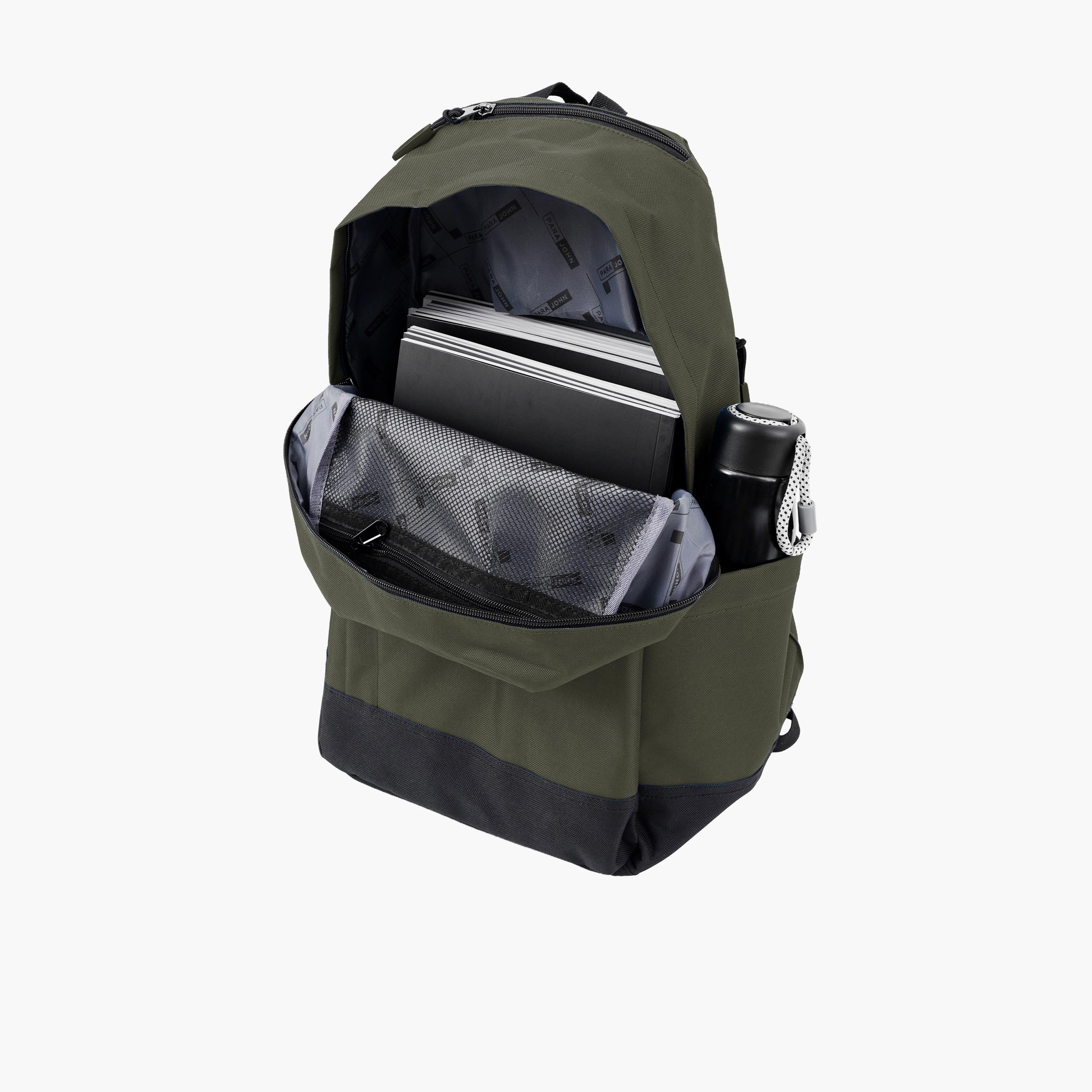 Para John 24 L | 19 Inches Backpack, Polyester, Adjustable Straps | PJSB6088-school-bagsandbackpacks-backpacks-image-6