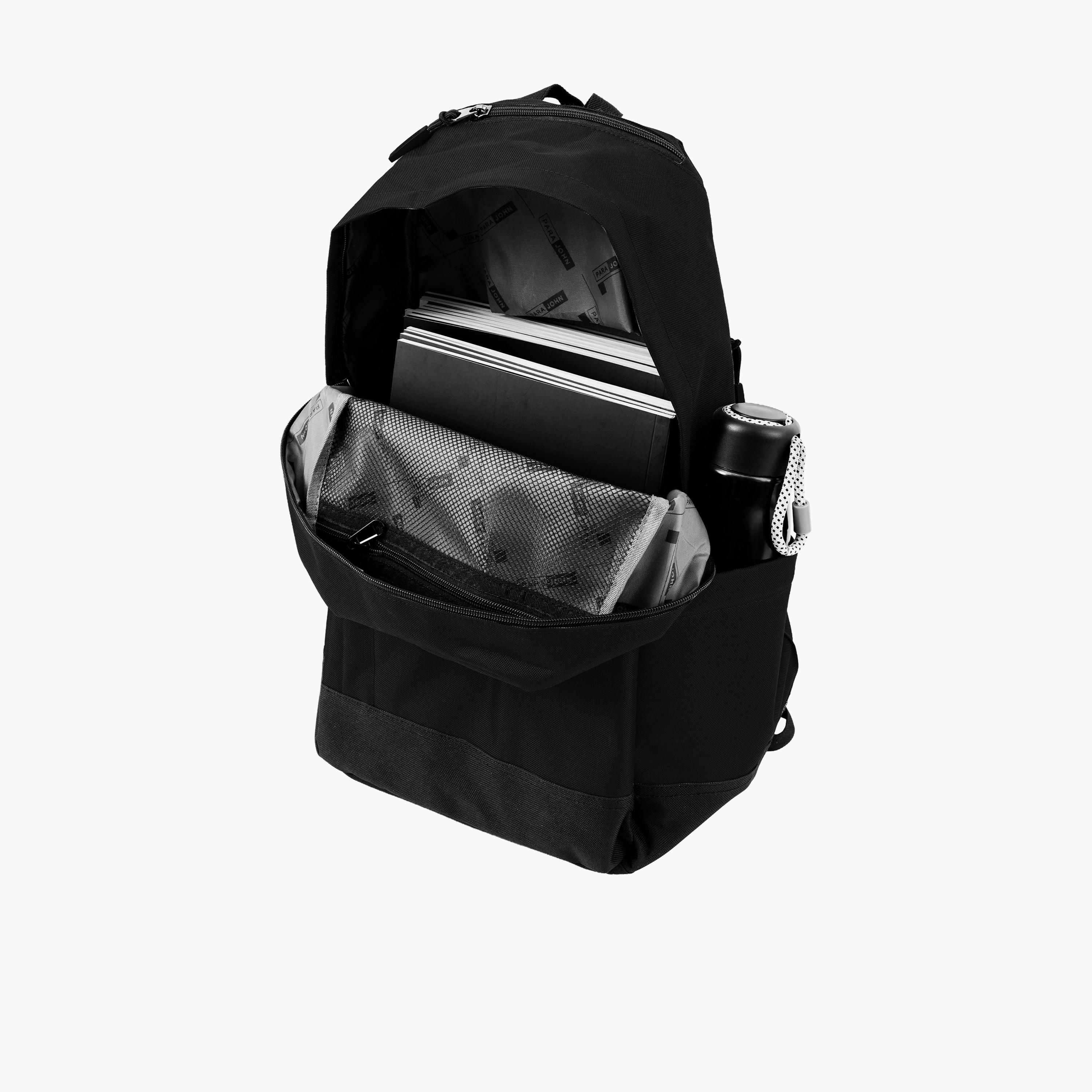 Para John 24 L | 19 Inches Backpack, Polyester, Adjustable Straps | PJSB6088-school-bagsandbackpacks-backpacks-image-4
