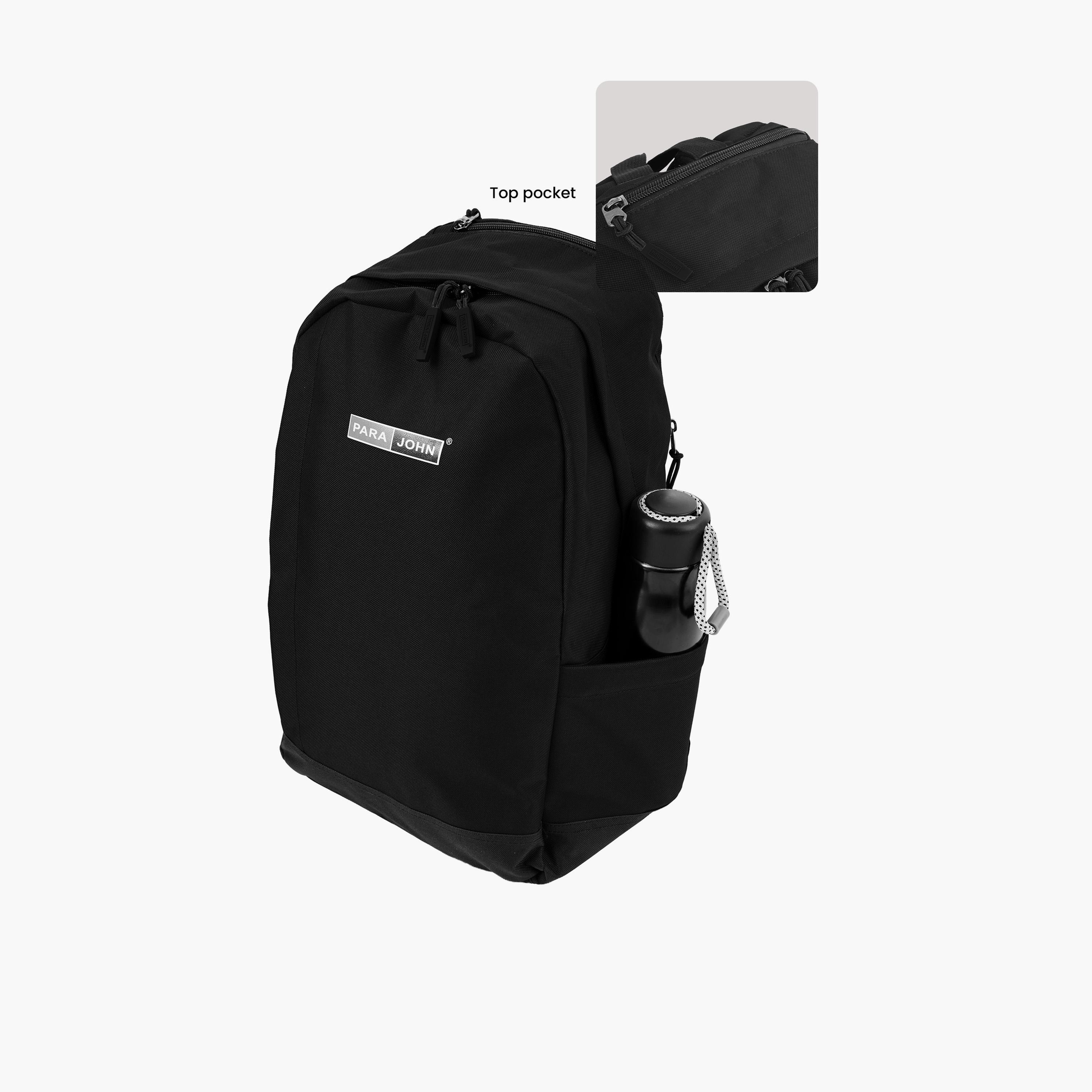 Para John 24 L | 19 Inches Backpack, Polyester, Adjustable Straps | PJSB6088-school-bagsandbackpacks-backpacks-image-5