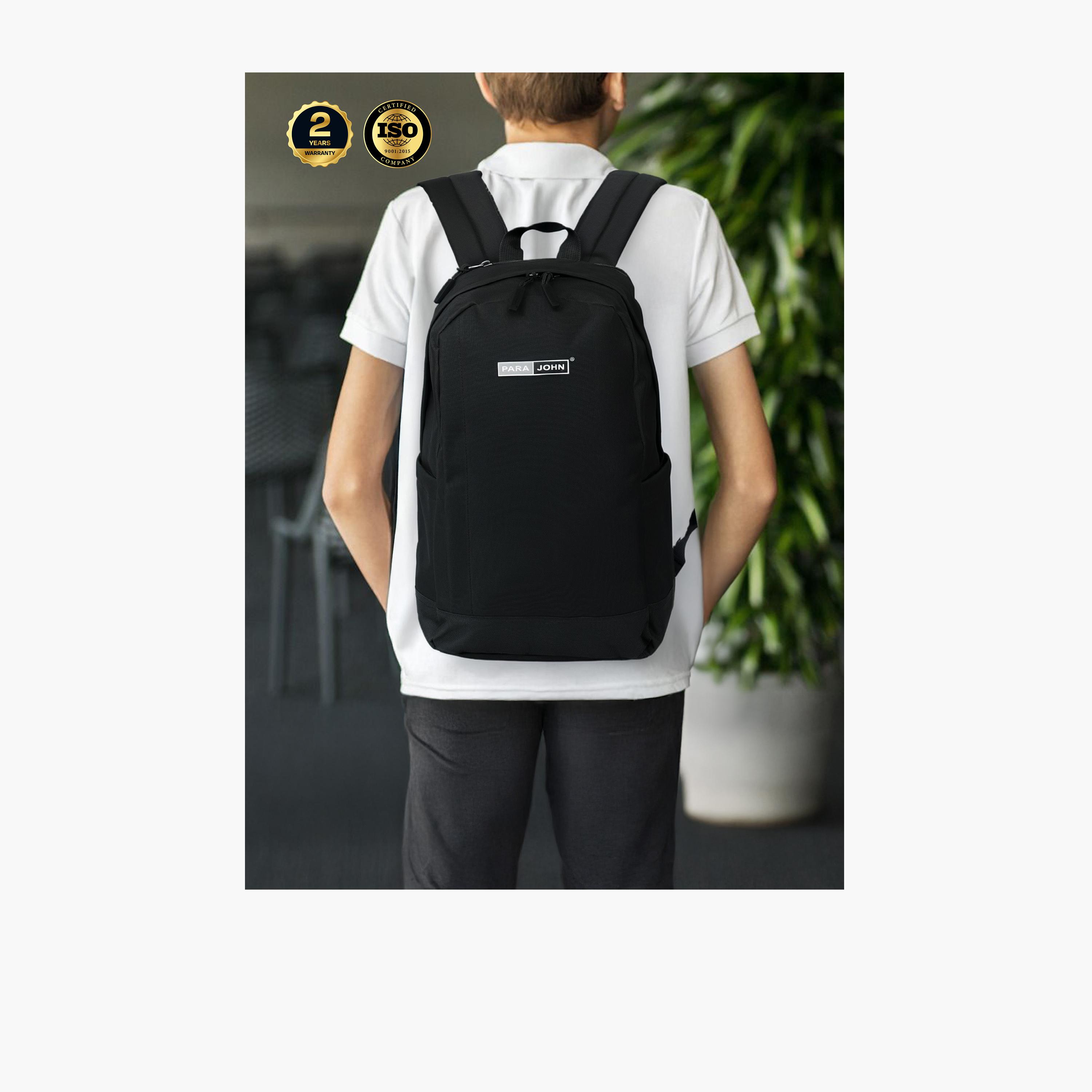 Para John 24 L | 19 Inches Backpack, Polyester, Adjustable Straps | PJSB6088-school-bagsandbackpacks-backpacks-image-7