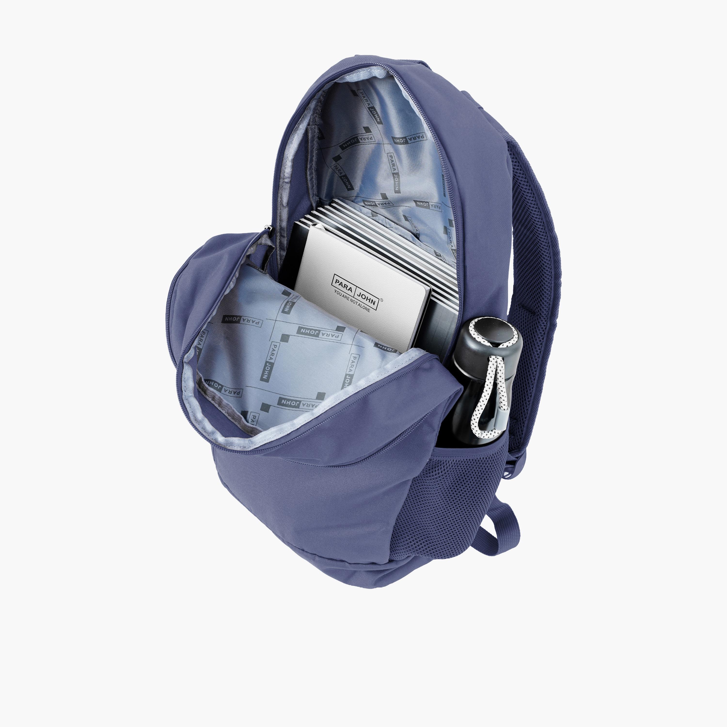 Para John 24 L | 19 Inches Backpack, Polyester, Adjustable Straps | PJSB6089-school-bagsandbackpacks-backpacks-image-4
