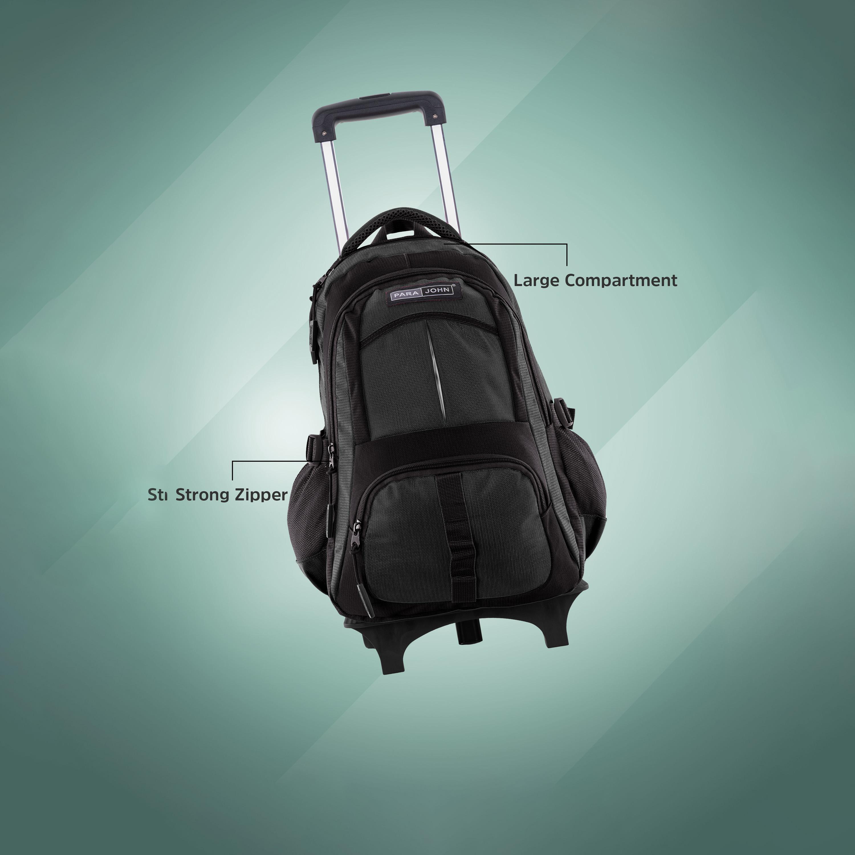 بارا جون - شنطة بعجلات 20 إنش مصنوعة من النايلون أحزمة قابلة للتعديل | PJTRBP6720A20-school-bagsandbackpacks-trolleybags-image-9