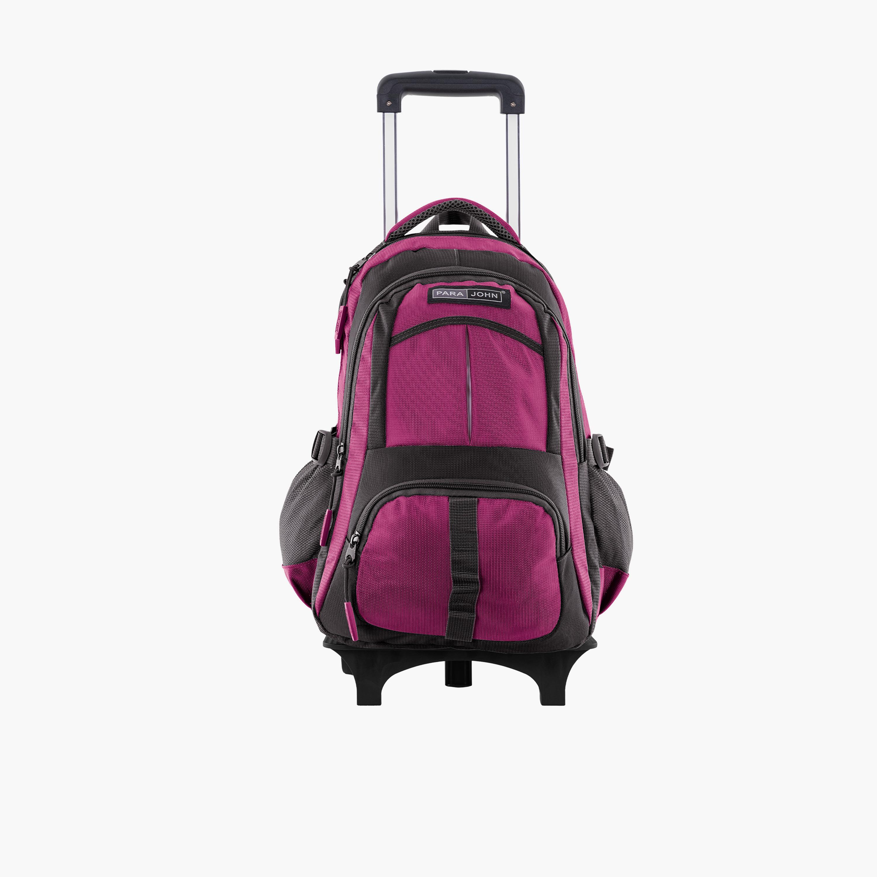 بارا جون - شنطة بعجلات 20 إنش مصنوعة من النايلون أحزمة قابلة للتعديل | PJTRBP6720A20-school-bagsandbackpacks-trolleybags-image-11
