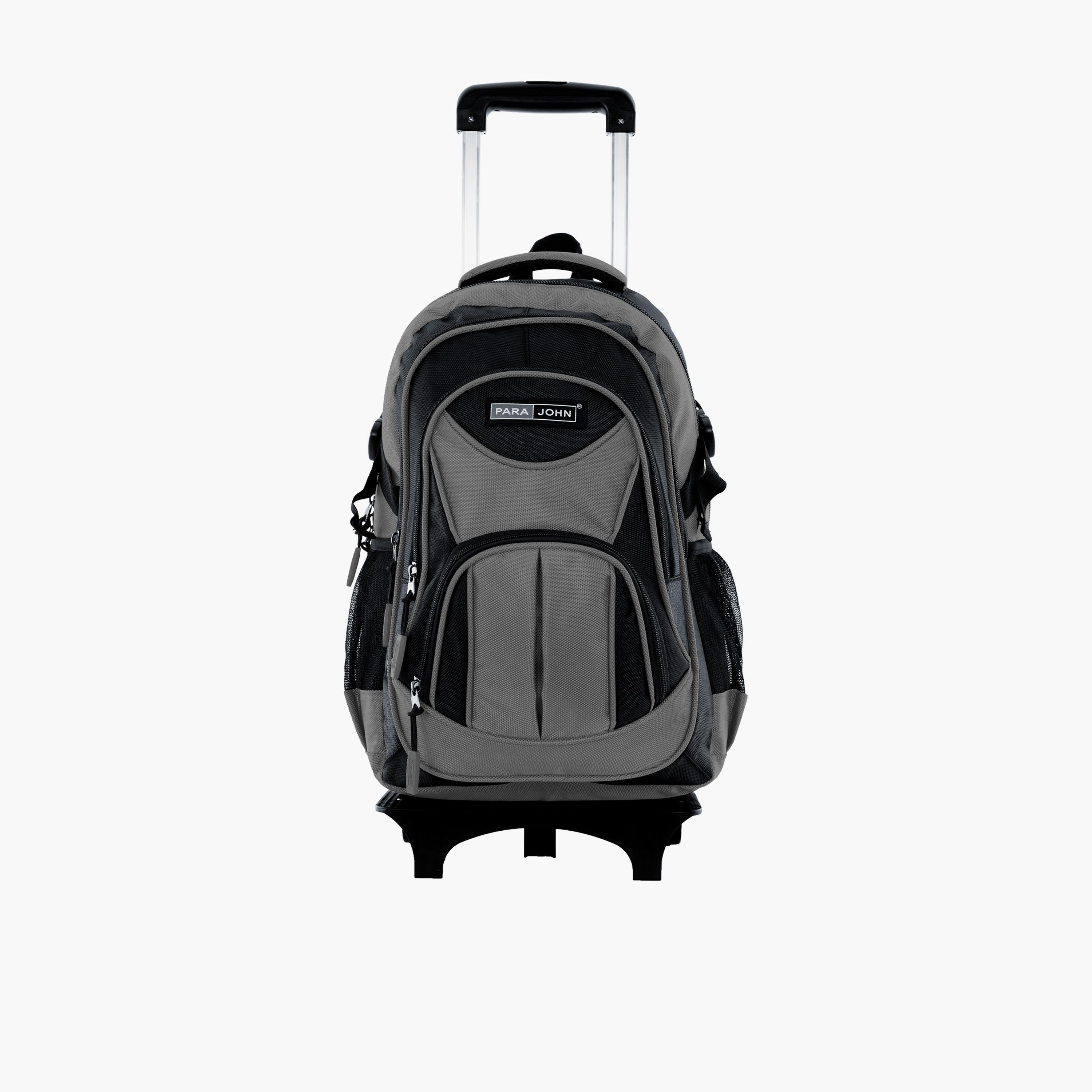 بارا جون - شنطة بعجلات 18 إنش مصنوعة من النايلون أحزمة قابلة للتعديل | PJTRBP6722A18-school-bagsandbackpacks-trolleybags-image-5