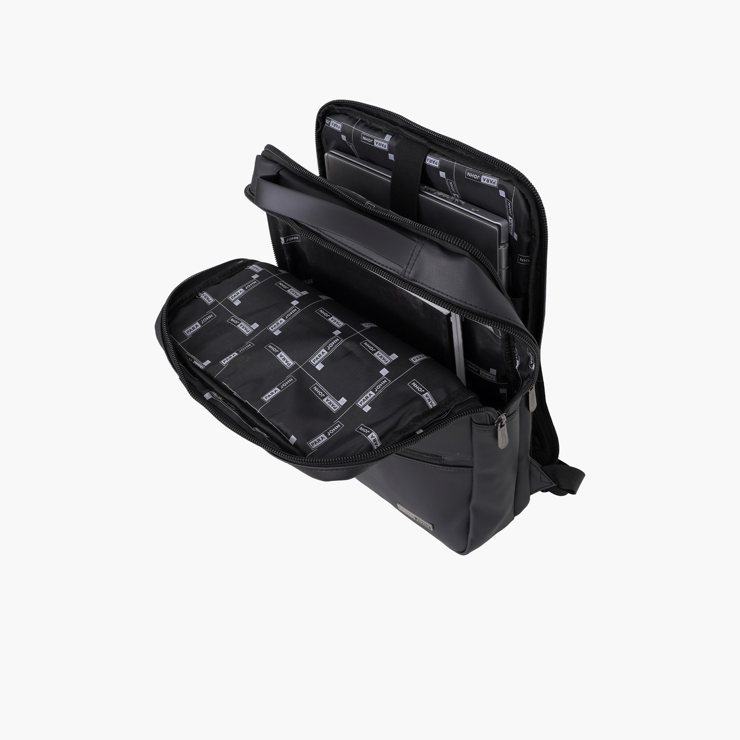 Para John 10 L | 16 Inches Backpack, PVC, Adjustable Strap | PJLB8066-travel-luggagesandbags-backpacks-image-6