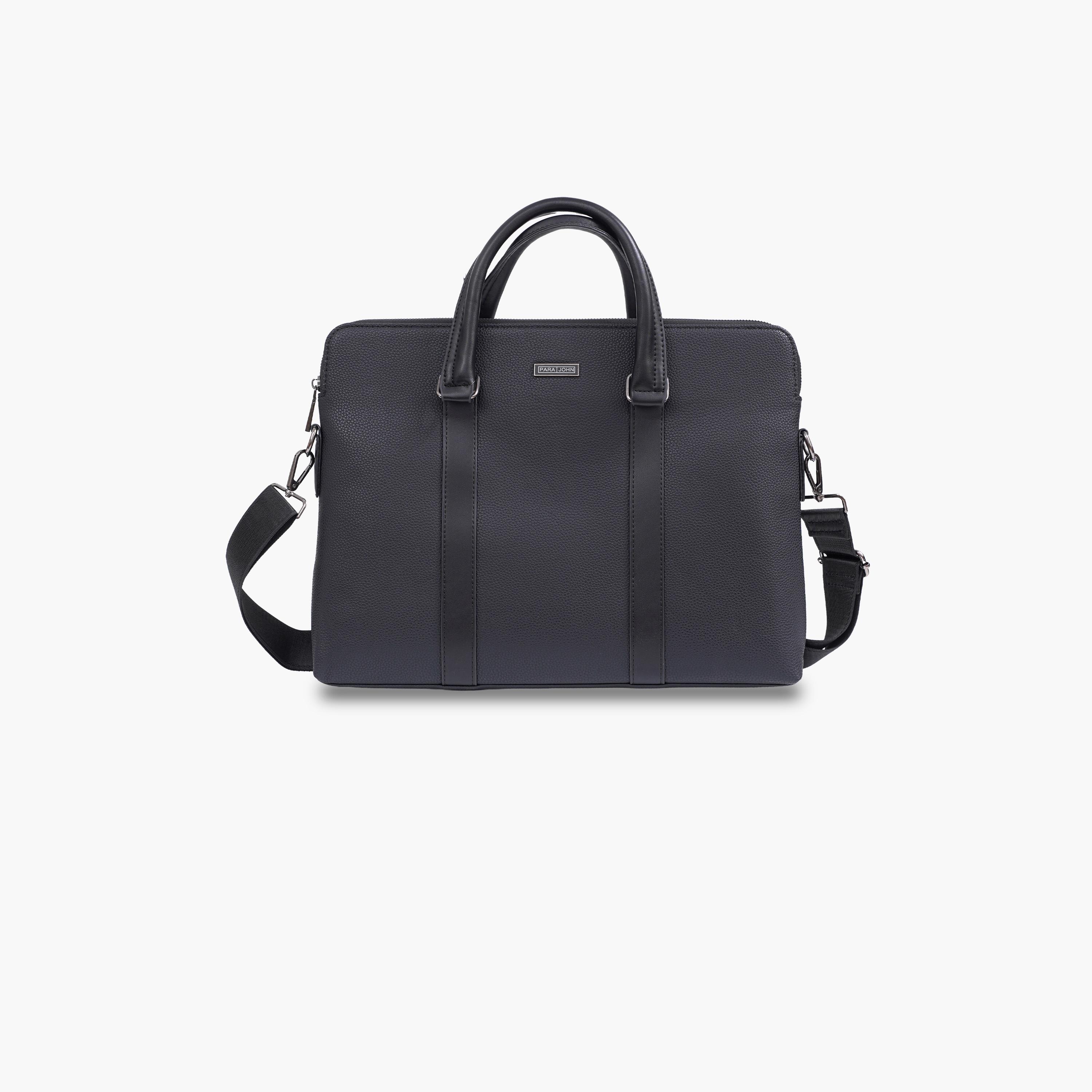 Para John 10 L | 16 Inches Laptop Bag, PVC, Detachable Strap | PJLB8071-women-bagsandwallets-handbags-image-1