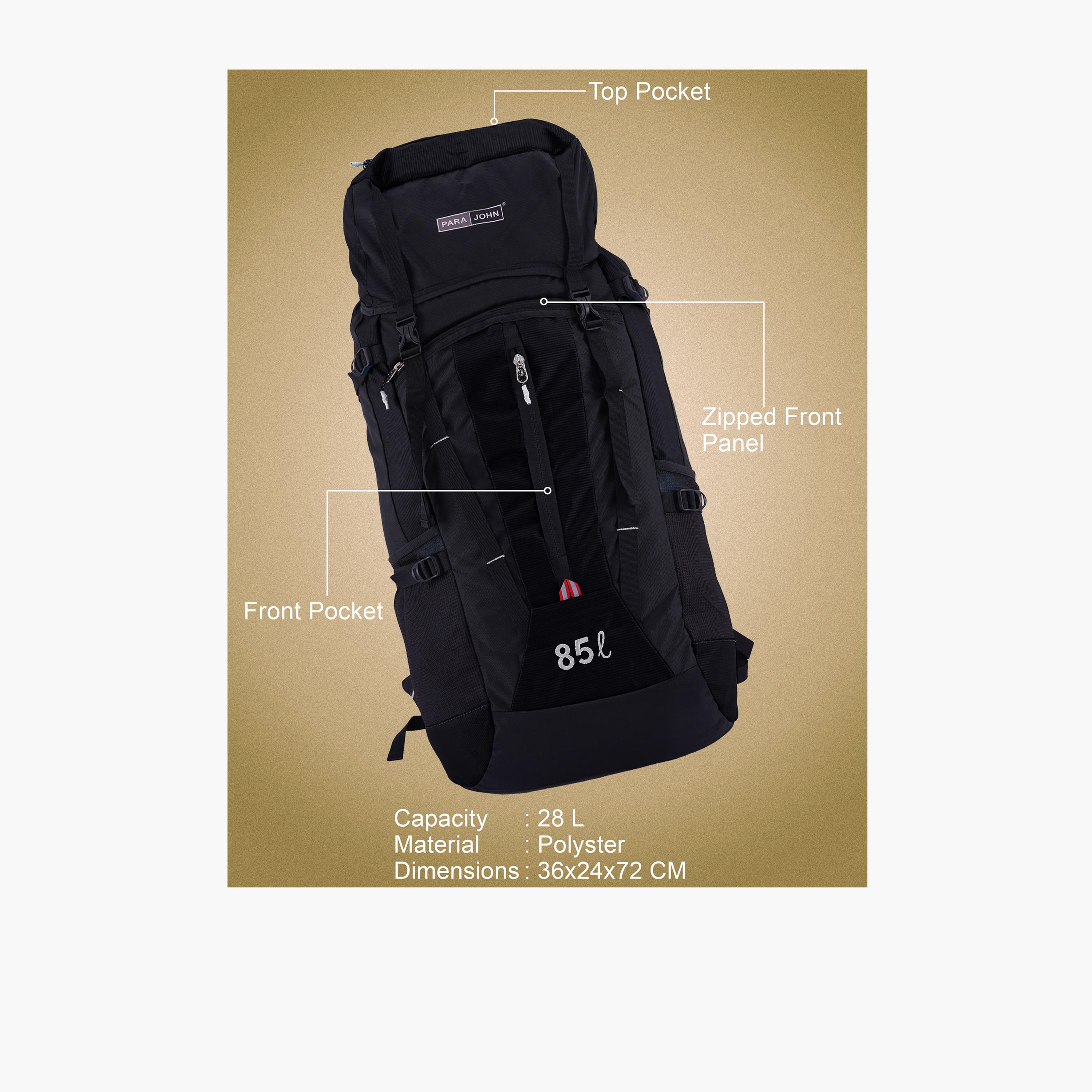Para John 40 L | 28 Inches Backpack, Polyester, Adjustable Strap | PJMB8346-travel-luggagesandbags-backpacks-image-3