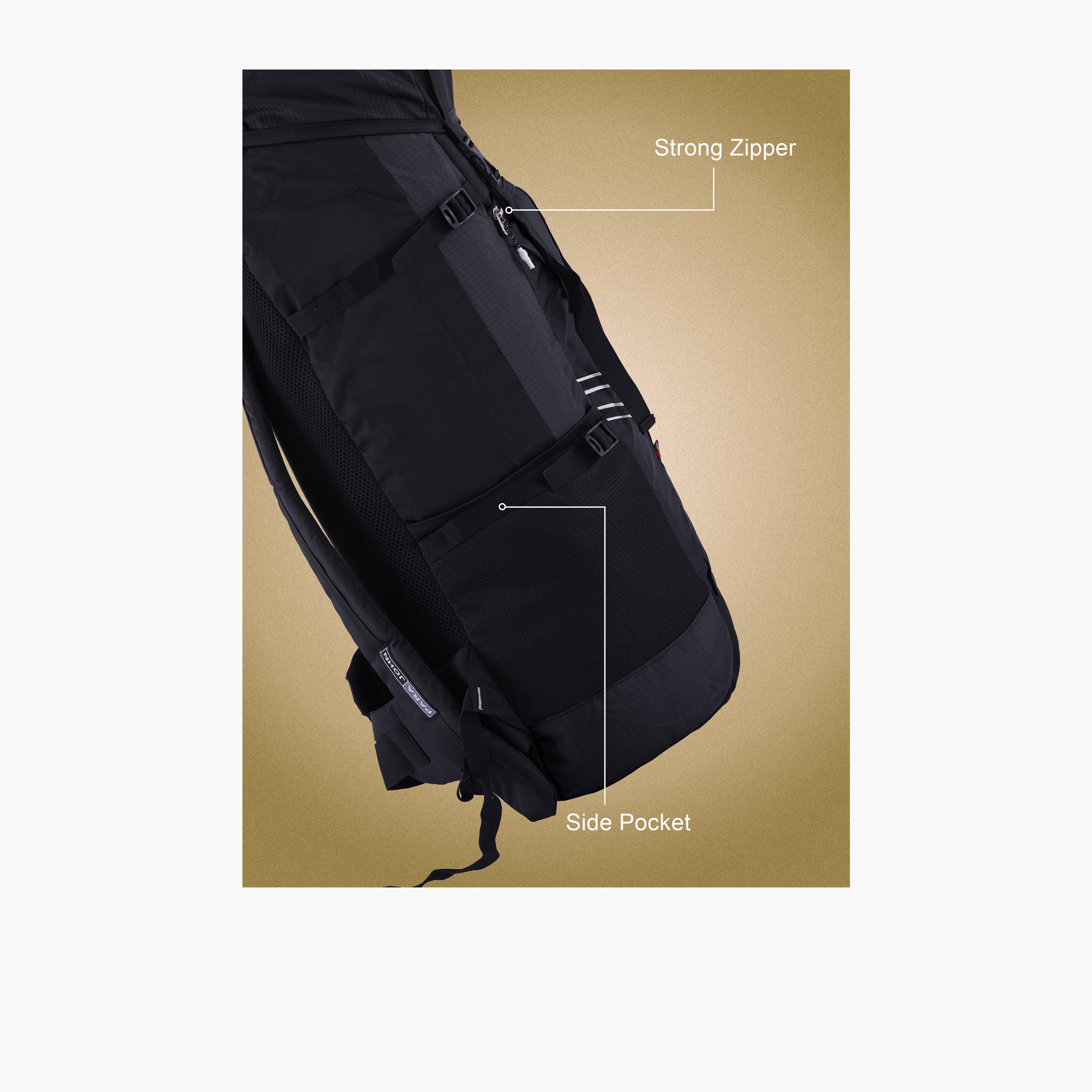 Para John 40 L | 28 Inches Backpack, Polyester, Adjustable Strap | PJMB8346M2B-travel-luggagesandbags-backpacks-image-4