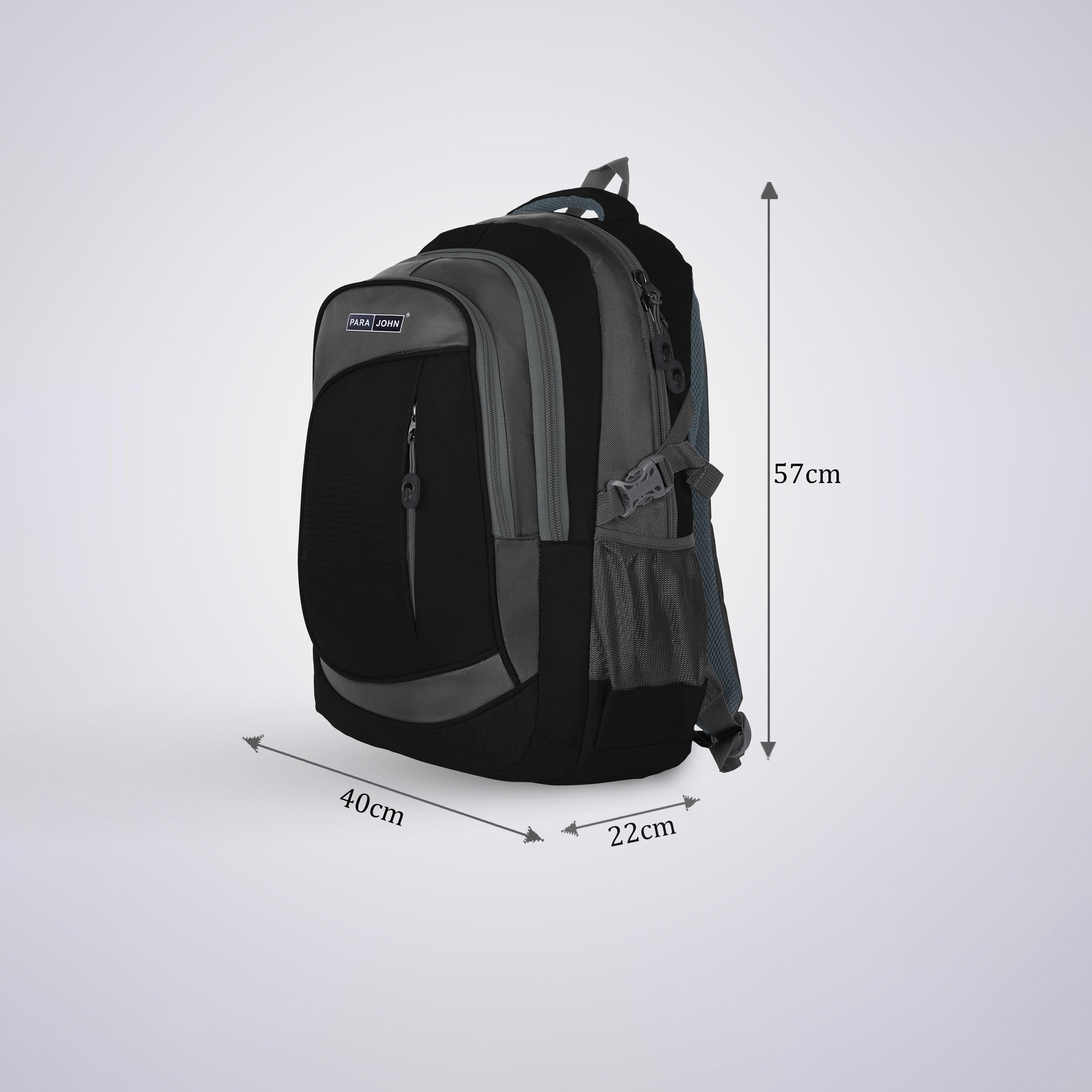 بارا جون - شنطة ظهر بوليستر 51 لتر | 24 إنش حزام قابل للتعديل | PJSB6000A24BLACK-travel-luggagesandbags-backpacks-image-2