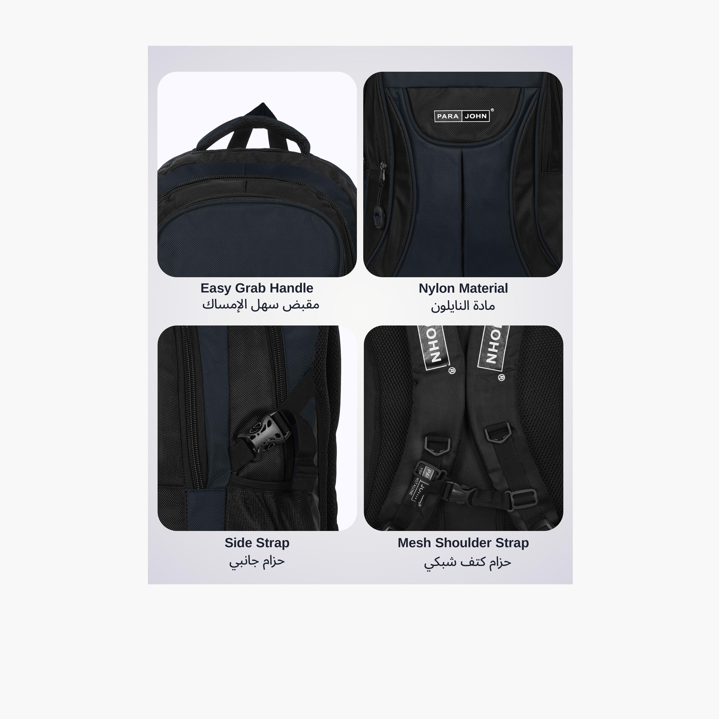 Para John 43 L | 22 Inches Backpack, Polyester, Adjustable Strap | PJSB6002-school-bagsandbackpacks-backpacks-image-5