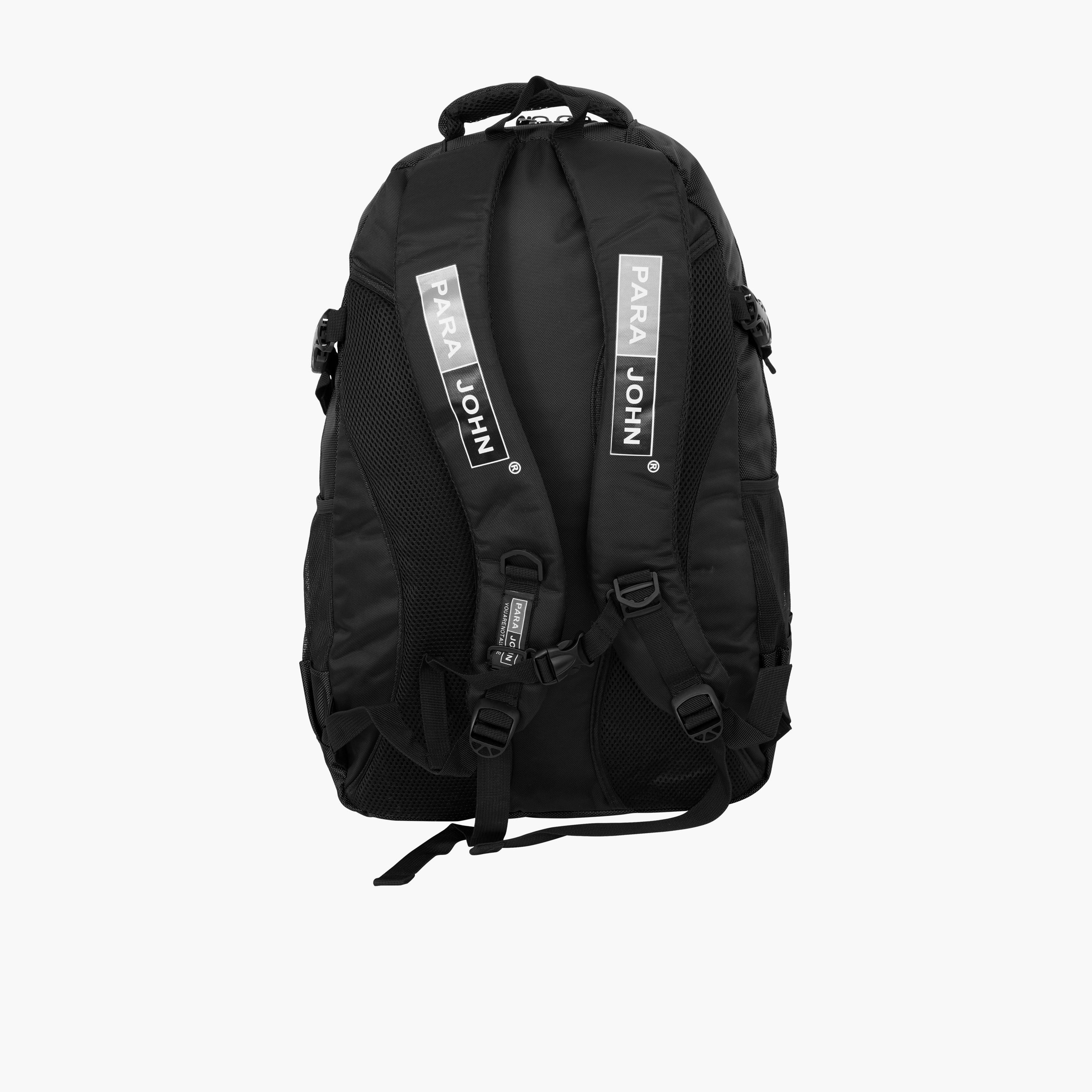 Para John 51 L | 24 Inches Backpack, Polyester, Adjustable Strap | PJSB6006A24BLACK-school-bagsandbackpacks-backpacks-image-3