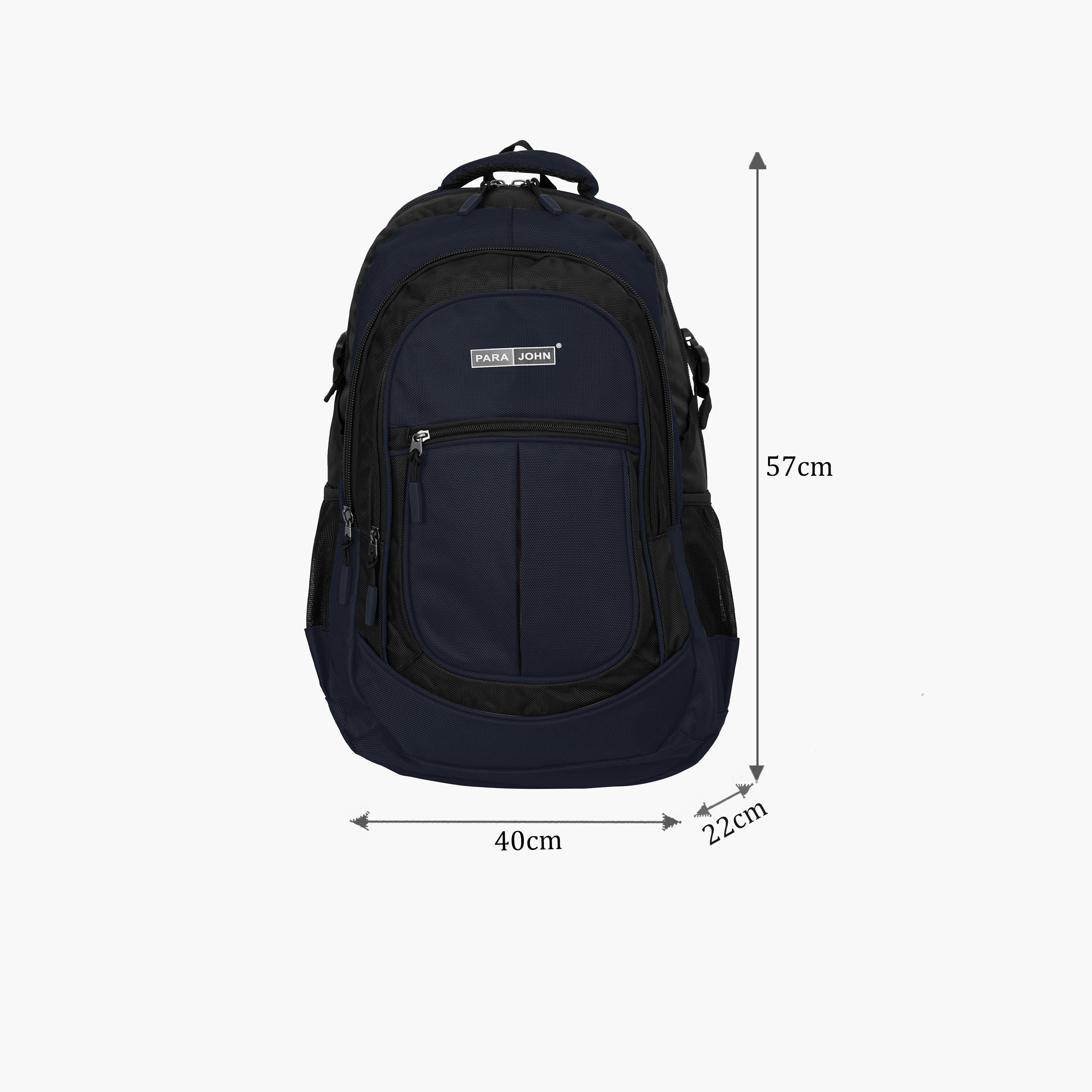 Para John 51 L | 24 Inches Backpack, Polyester, Adjustable Strap | PJSB6006A24BLUE-school-bagsandbackpacks-backpacks-image-2