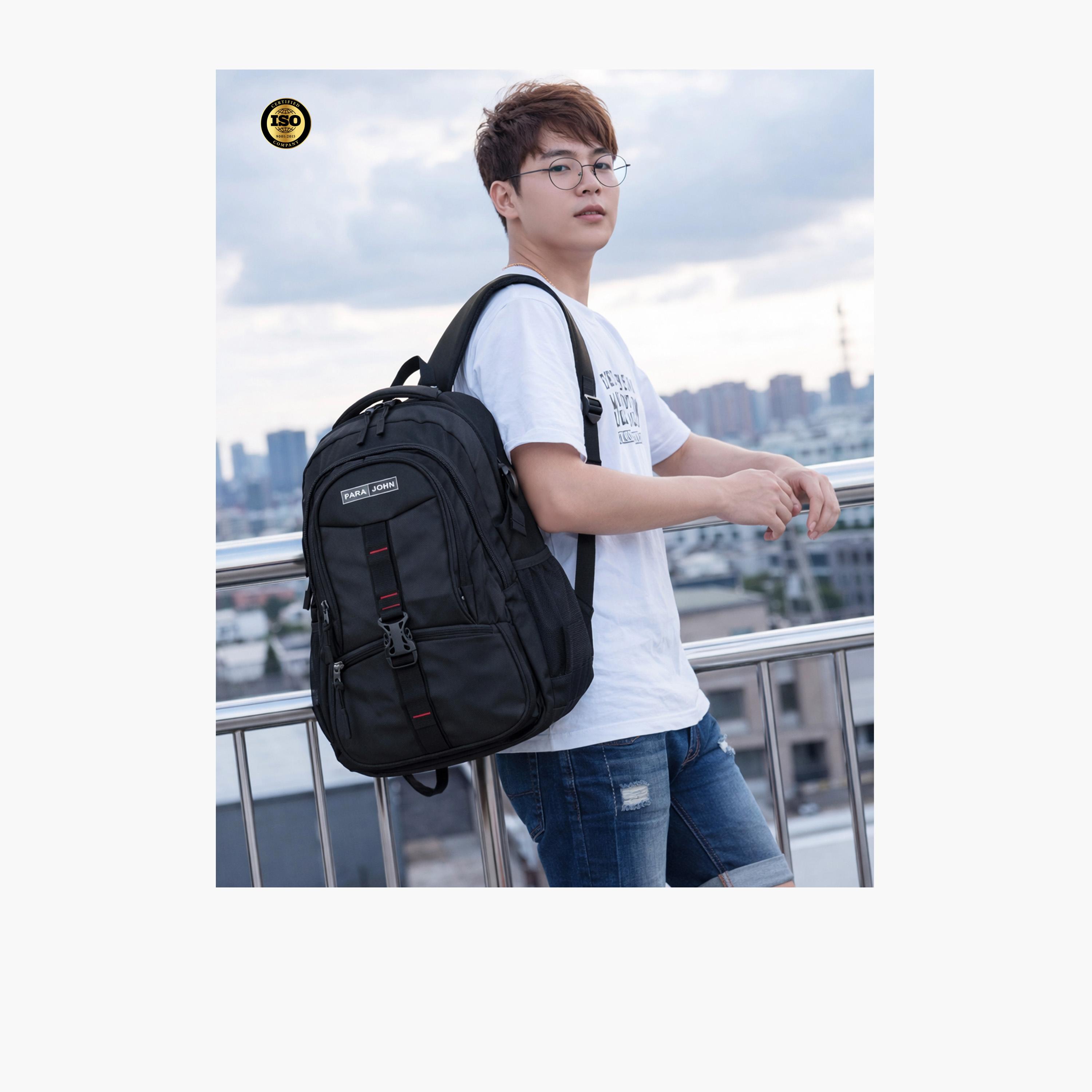 Para John 43 L | 22 Inches Backpack, Polyester, Adjustable Strap | PJSB6007-school-bagsandbackpacks-backpacks-image-5