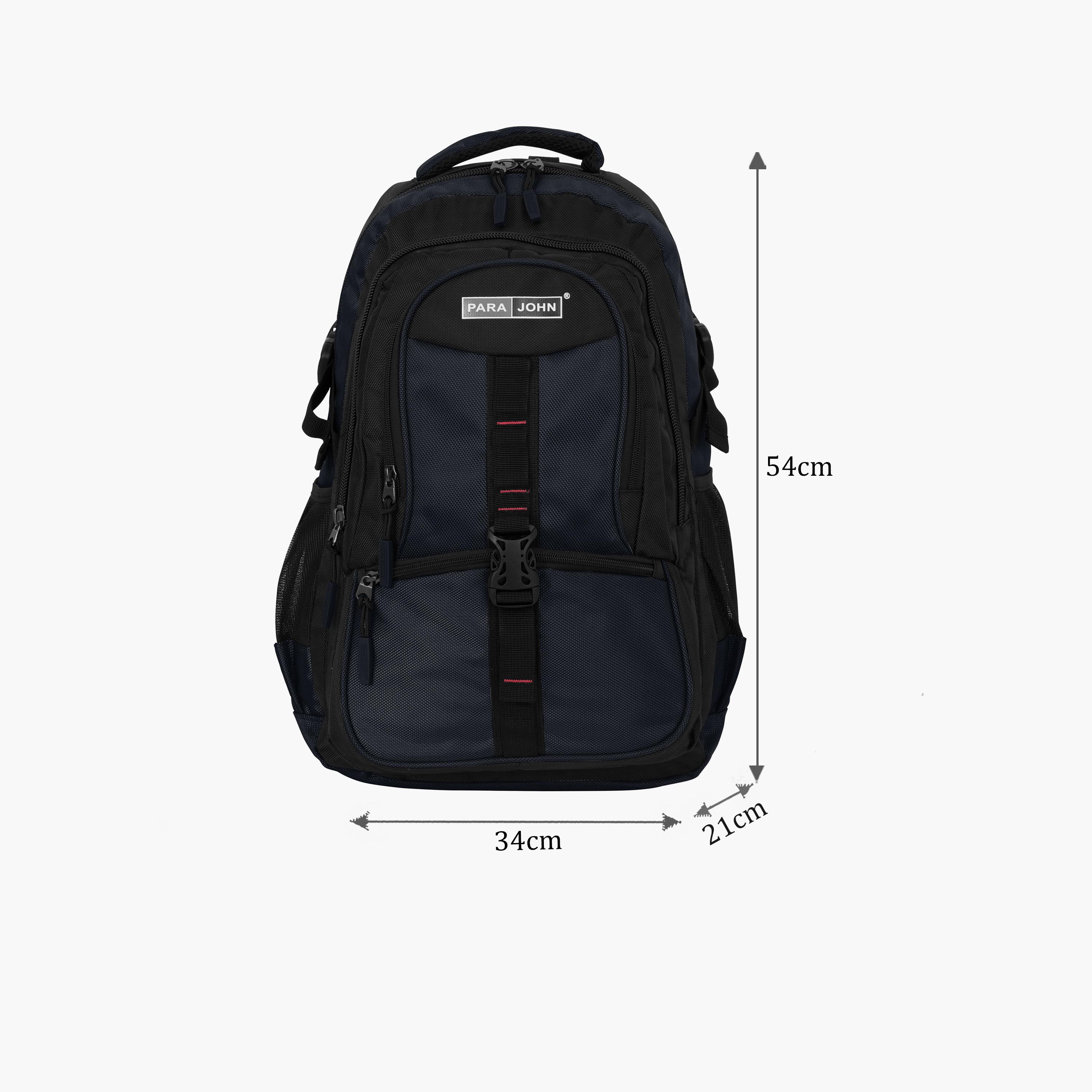Para John 43 L | 22 Inches Backpack, Polyester, Adjustable Strap | PJSB6007-school-bagsandbackpacks-backpacks-image-2