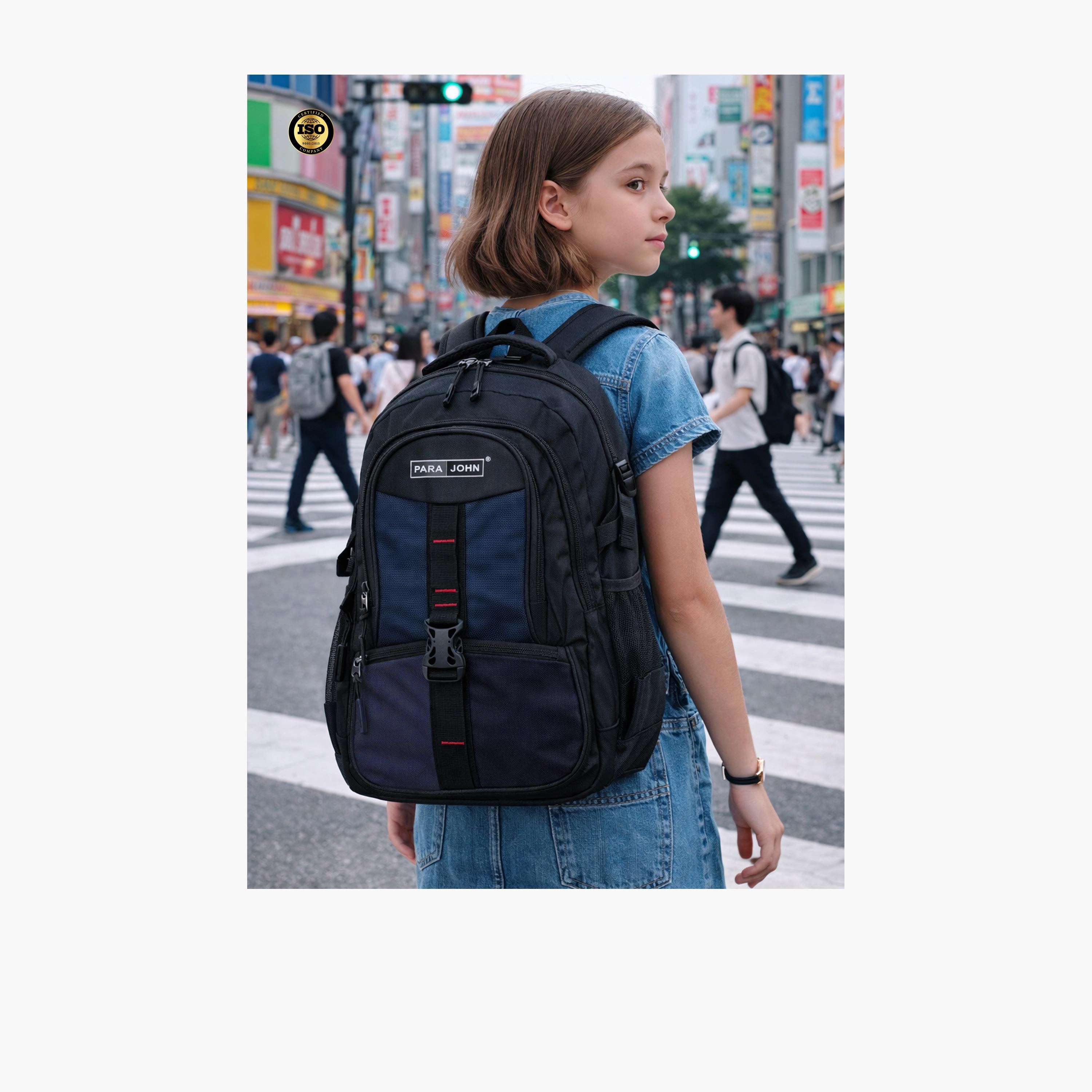 Para John 43 L | 22 Inches Backpack, Polyester, Adjustable Strap | PJSB6007-school-bagsandbackpacks-backpacks-image-11