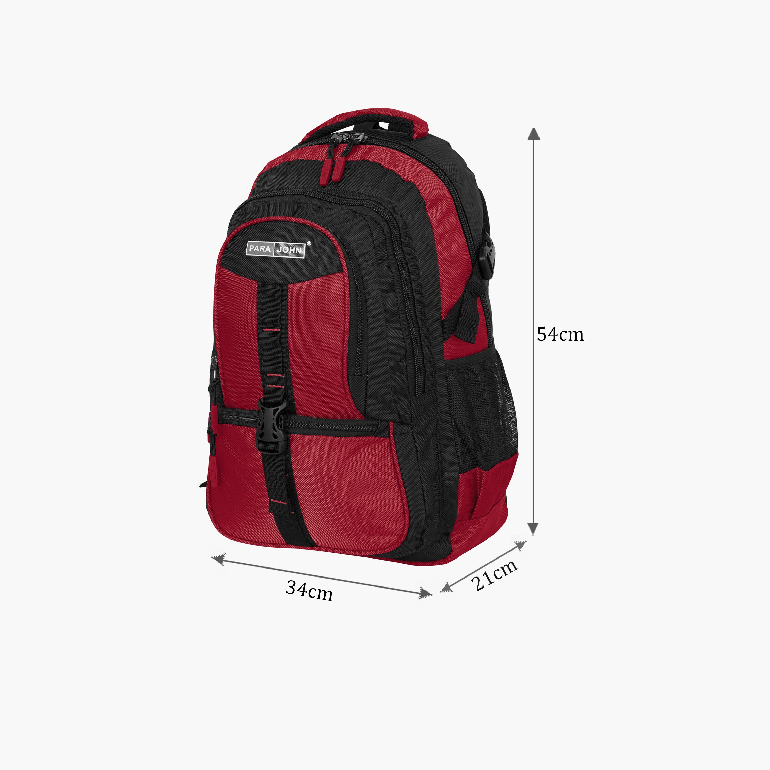 Para John 43 L | 22 Inches Backpack, Polyester, Adjustable Strap | PJSB6007-school-bagsandbackpacks-backpacks-image-2