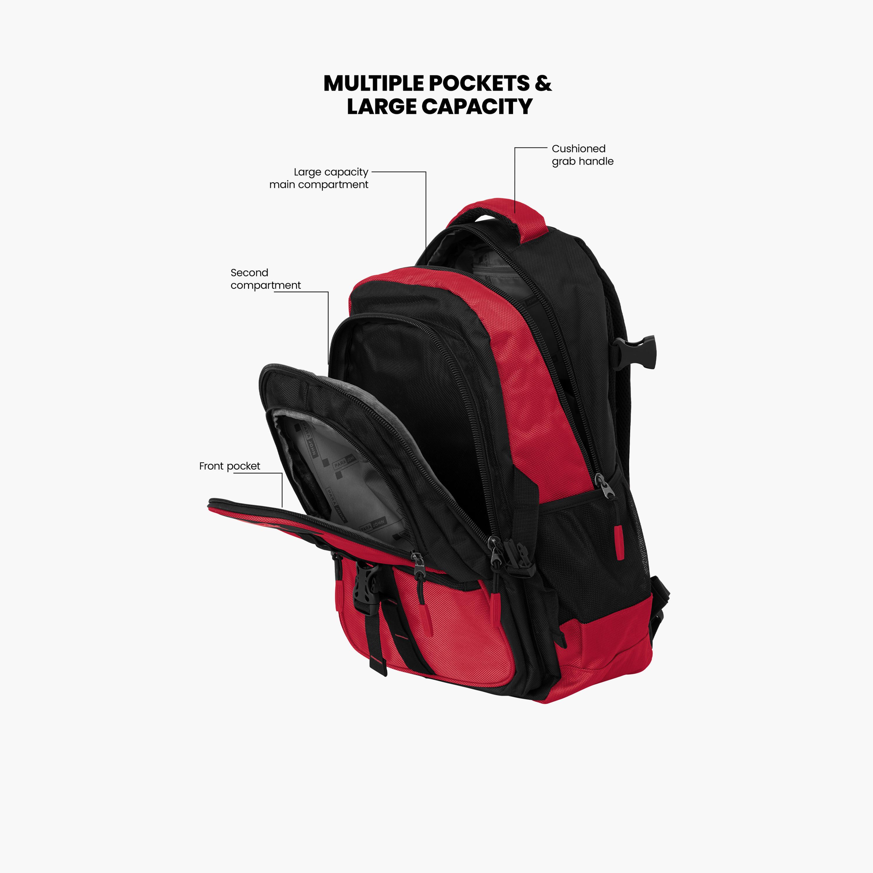 Para John 43 L | 22 Inches Backpack, Polyester, Adjustable Strap | PJSB6007-school-bagsandbackpacks-backpacks-image-20