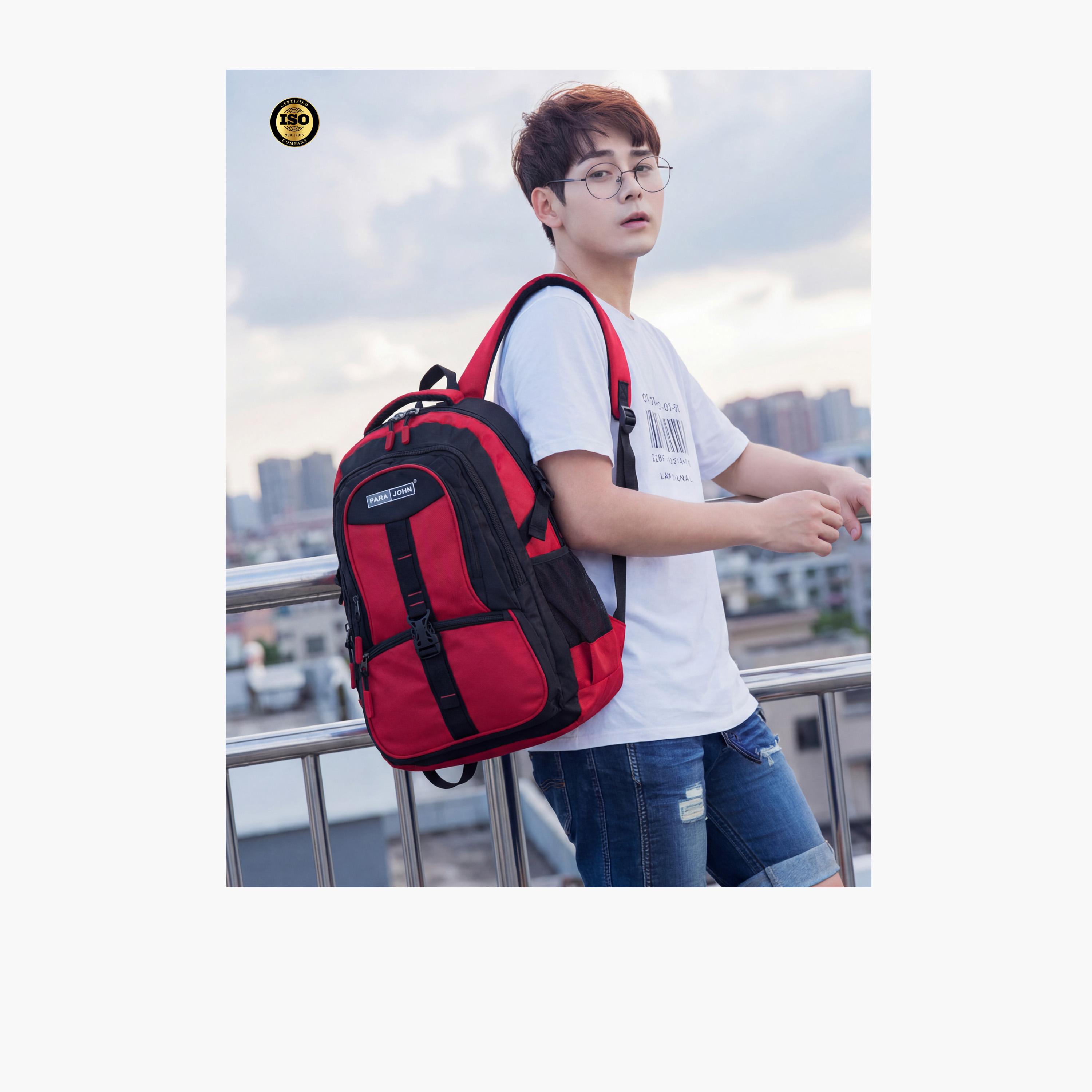 Para John 43 L | 22 Inches Backpack, Polyester, Adjustable Strap | PJSB6007-school-bagsandbackpacks-backpacks-image-5
