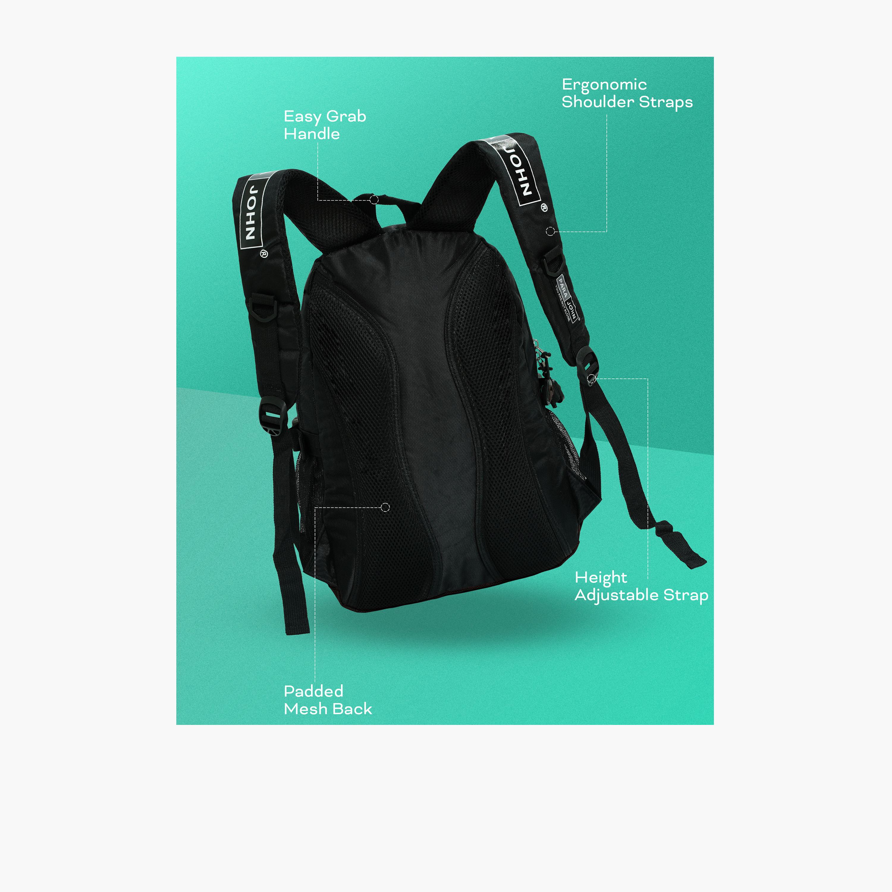بارا جون - شنطة ظهر بوليستر 51 لتر | 24 إنش حزام قابل للتعديل | PJSB6008A24BLACK-school-bagsandbackpacks-backpacks-image-5