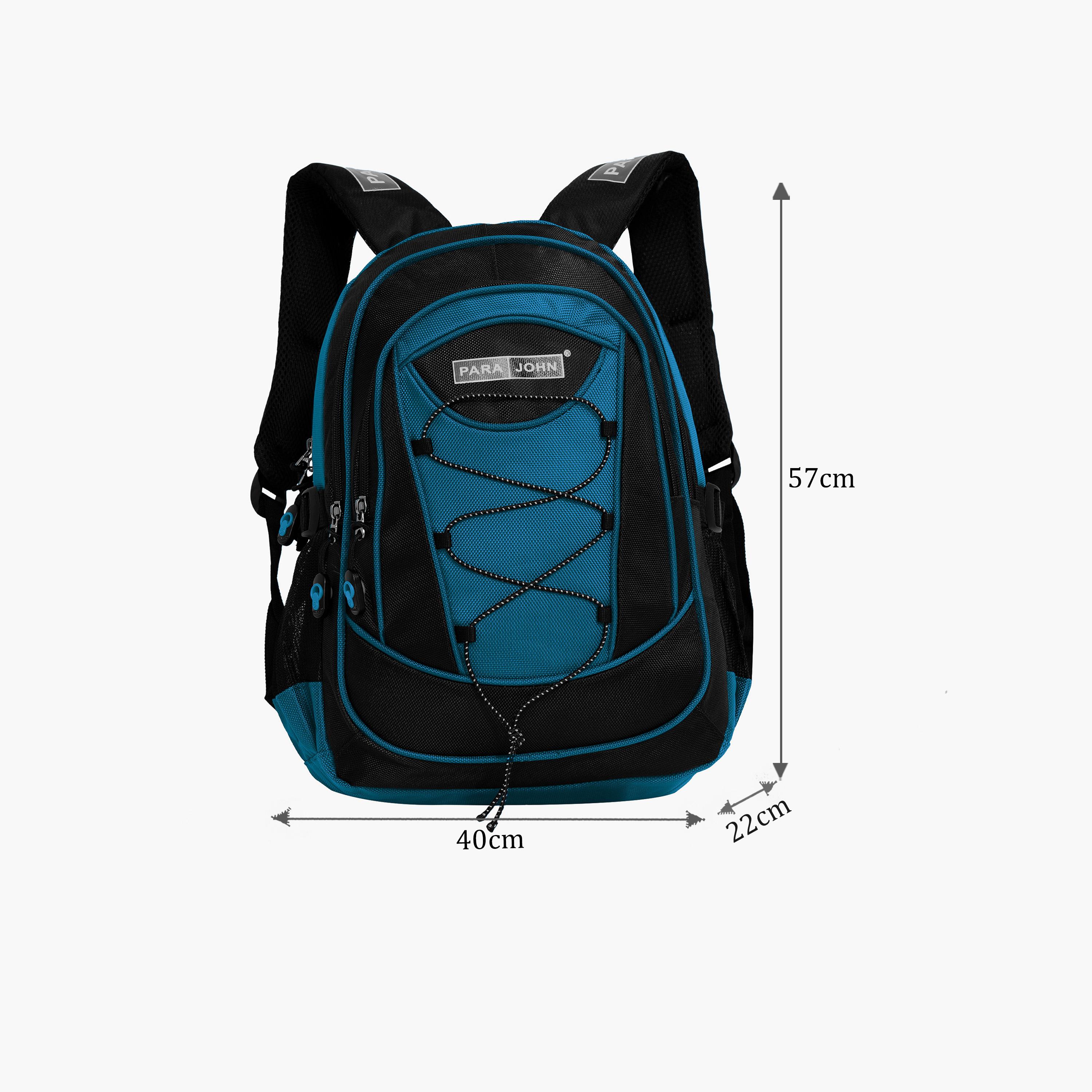 Para John 51 L | 24 Inches Backpack, Polyester, Adjustable Strap | PJSB6008A24BLUE-school-bagsandbackpacks-backpacks-image-2