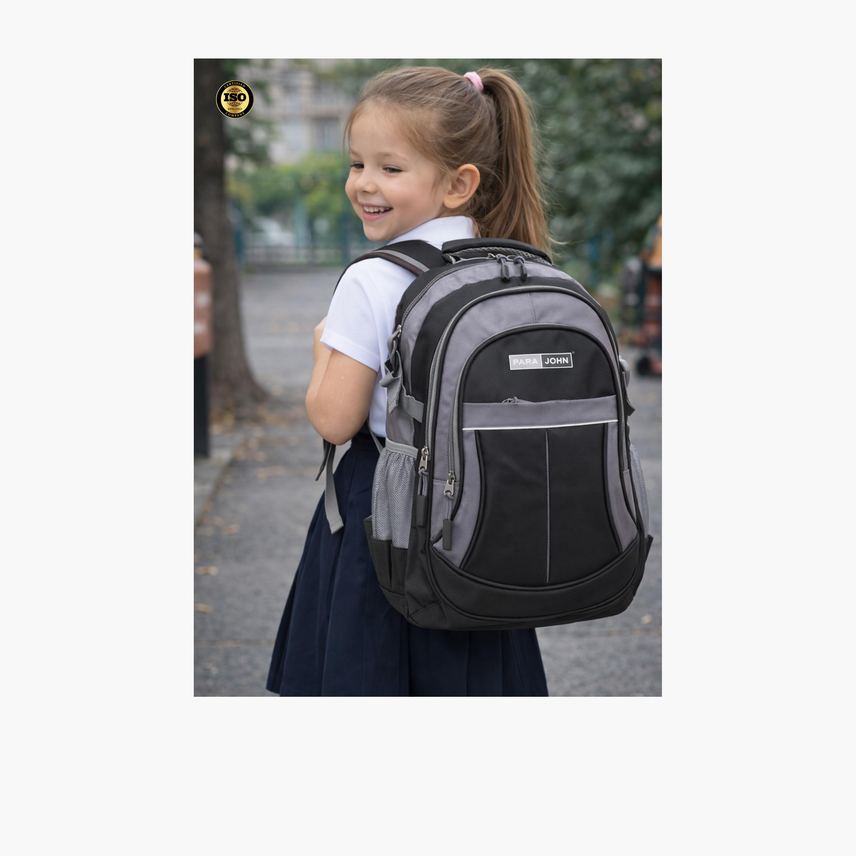 Para John 51 L | 24 Inches Backpack, Polyester, Adjustable Strap | PJSB6010A24black-school-bagsandbackpacks-backpacks-image-6