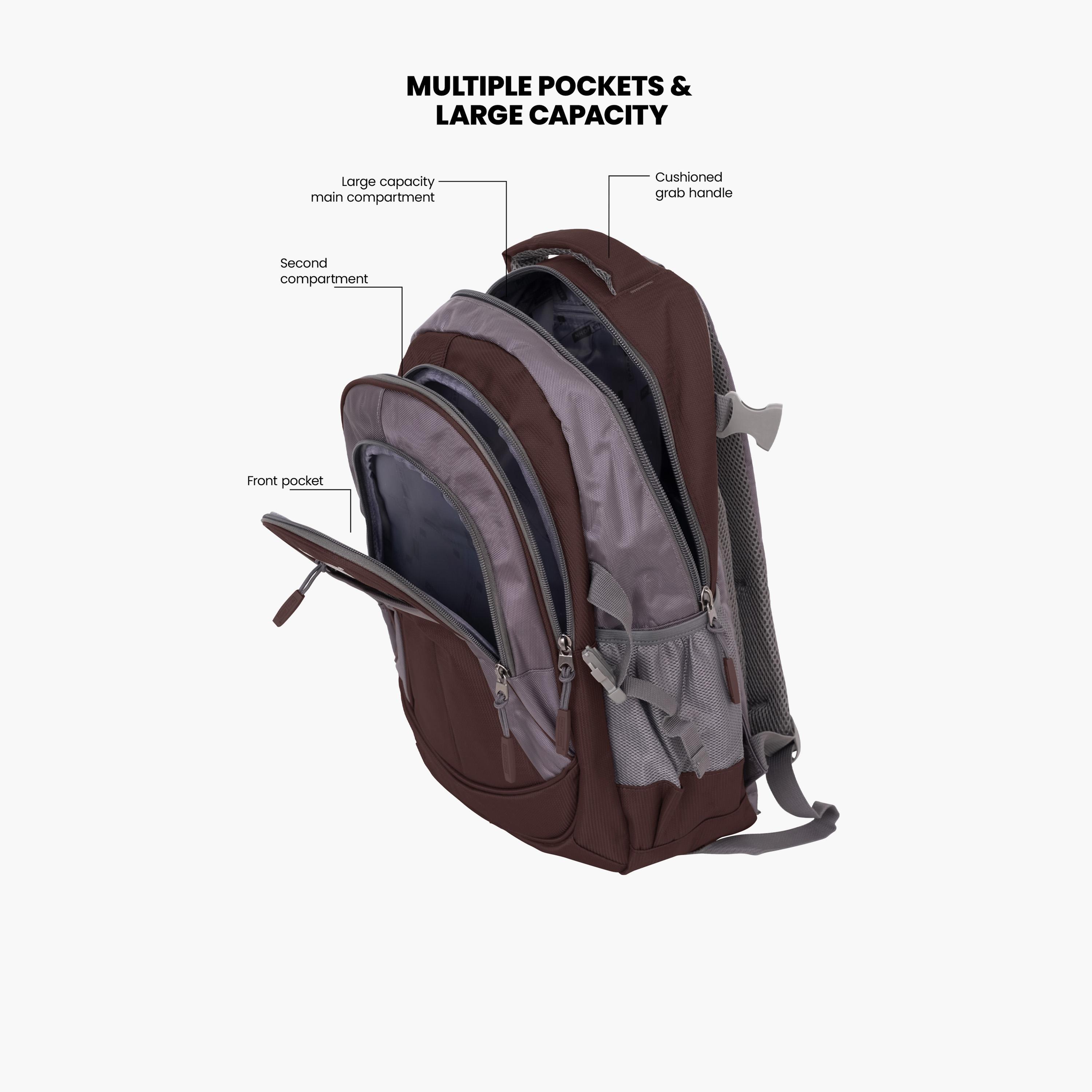 بارا جون - شنطة ظهر بوليستر 51 لتر | 24 إنش حزام قابل للتعديل | PJSB6010A24coff-school-bagsandbackpacks-backpacks-image-4