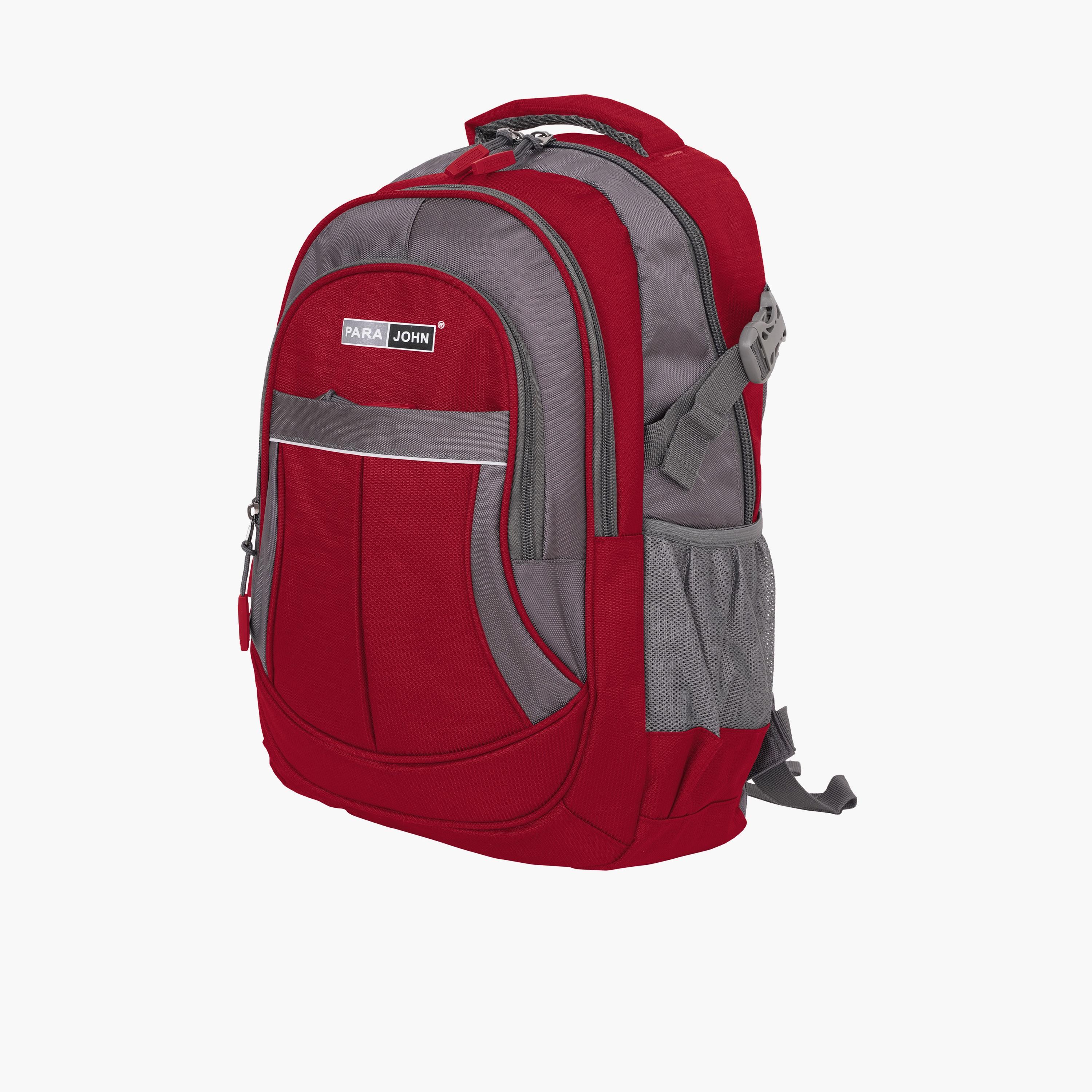 Para John 51 L | 24 Inches Backpack, Polyester, Adjustable Strap | PJSB6010A24red-school-bagsandbackpacks-backpacks-image-1