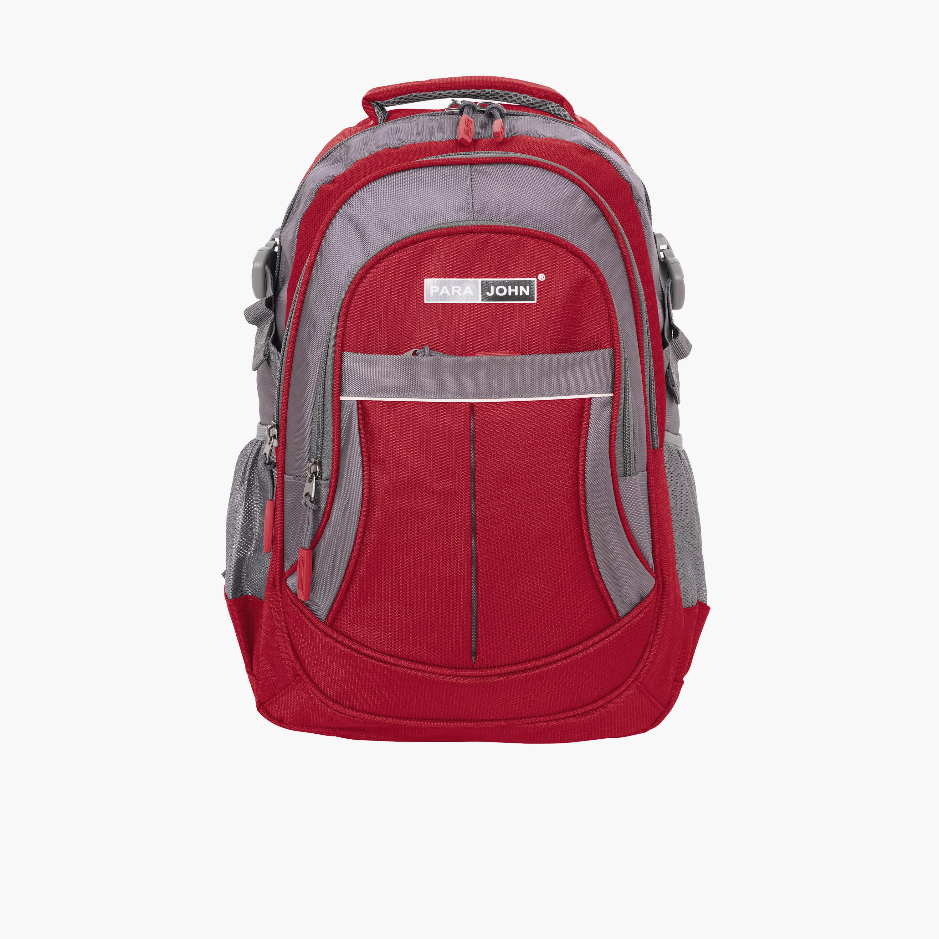 Para John 51 L | 24 Inches Backpack, Polyester, Adjustable Strap | PJSB6010A24red-school-bagsandbackpacks-backpacks-image-3