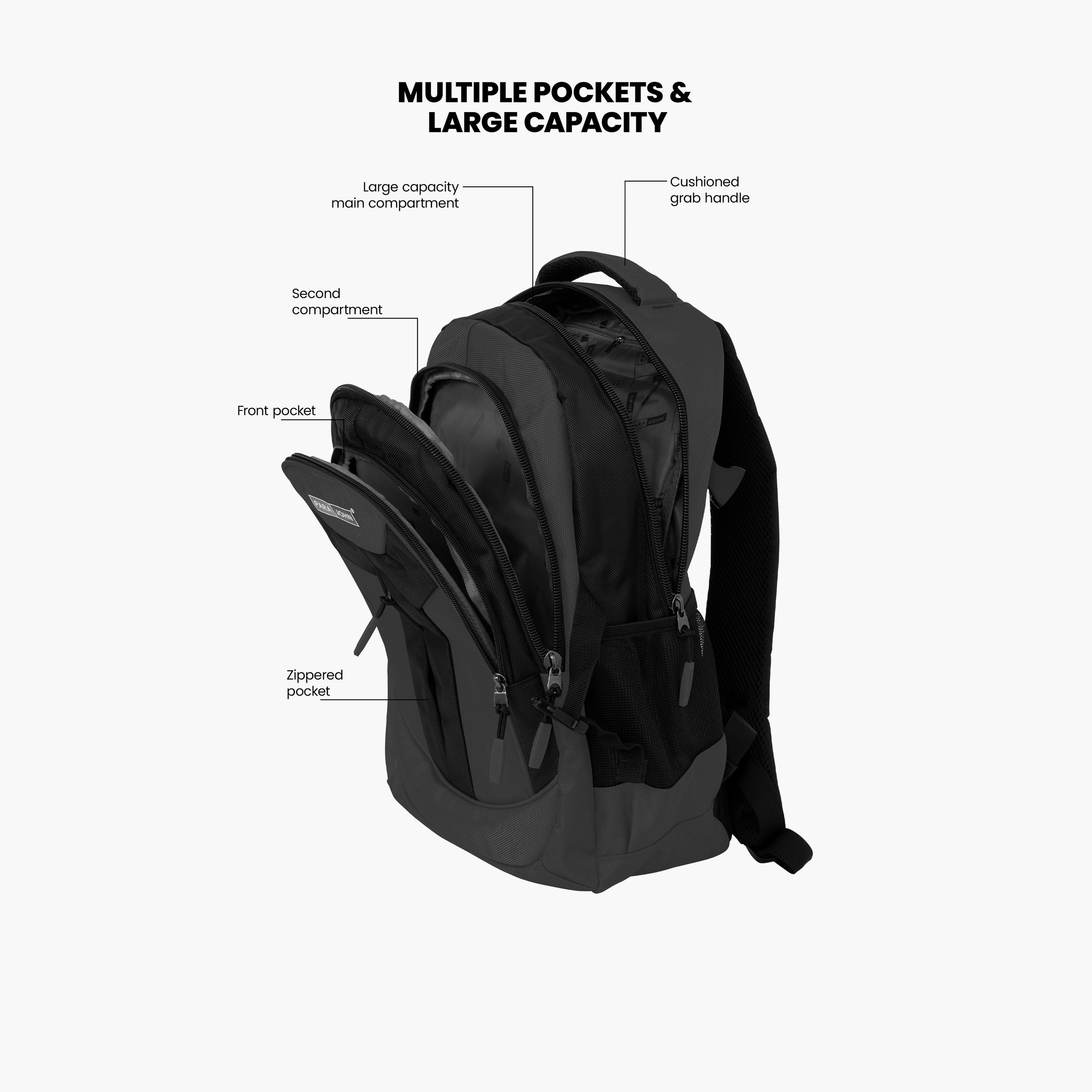 بارا جون - شنطة ظهر بوليستر 43 لتر | 22 إنش حزام قابل للتعديل | PJSB6011-school-bagsandbackpacks-backpacks-image-4