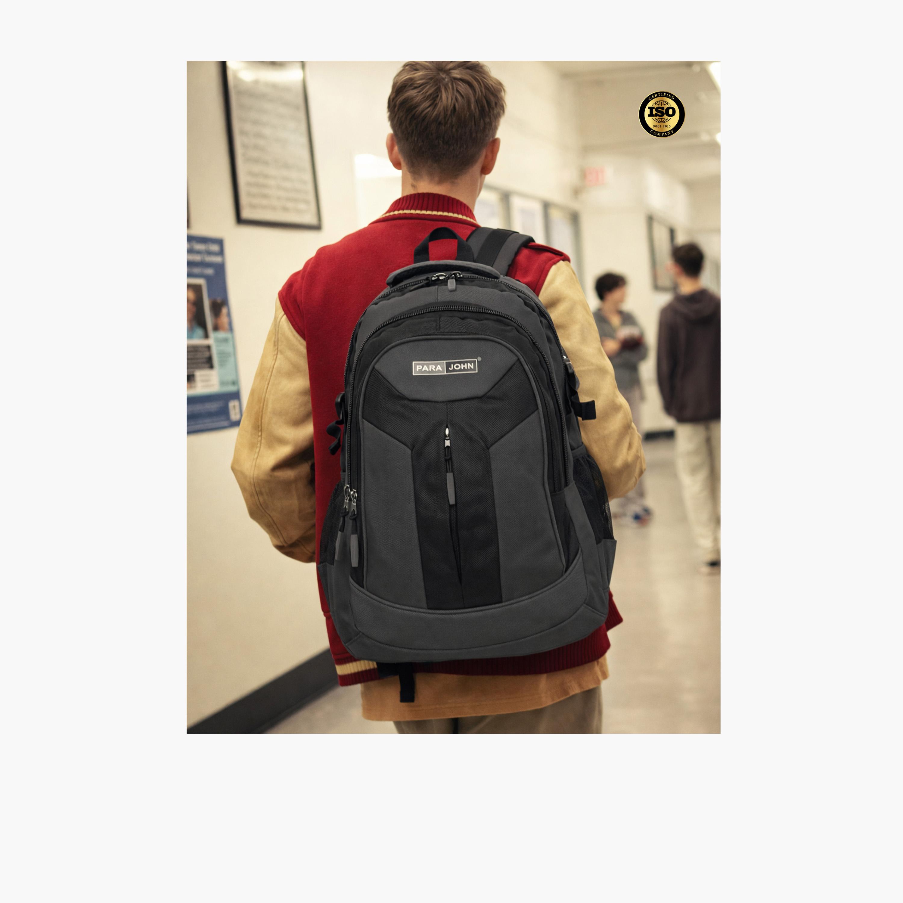 Para John 43 L | 22 Inches Backpack, Polyester, Adjustable Strap | PJSB6011-school-bagsandbackpacks-backpacks-image-5