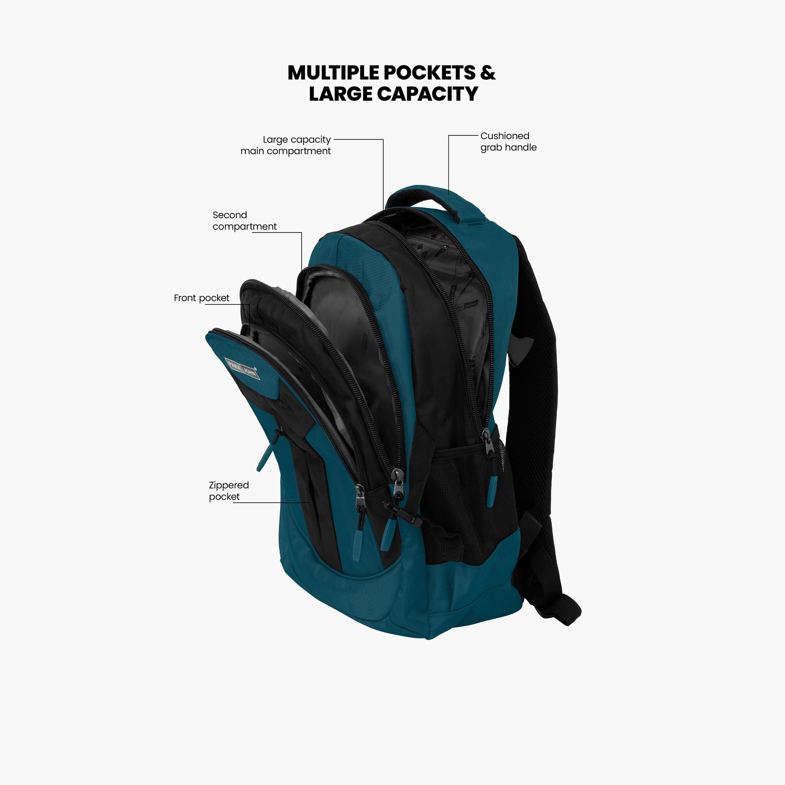 بارا جون - شنطة ظهر بوليستر 51 لتر | 24 إنش حزام قابل للتعديل | PJSB6011-school-bagsandbackpacks-backpacks-image-4