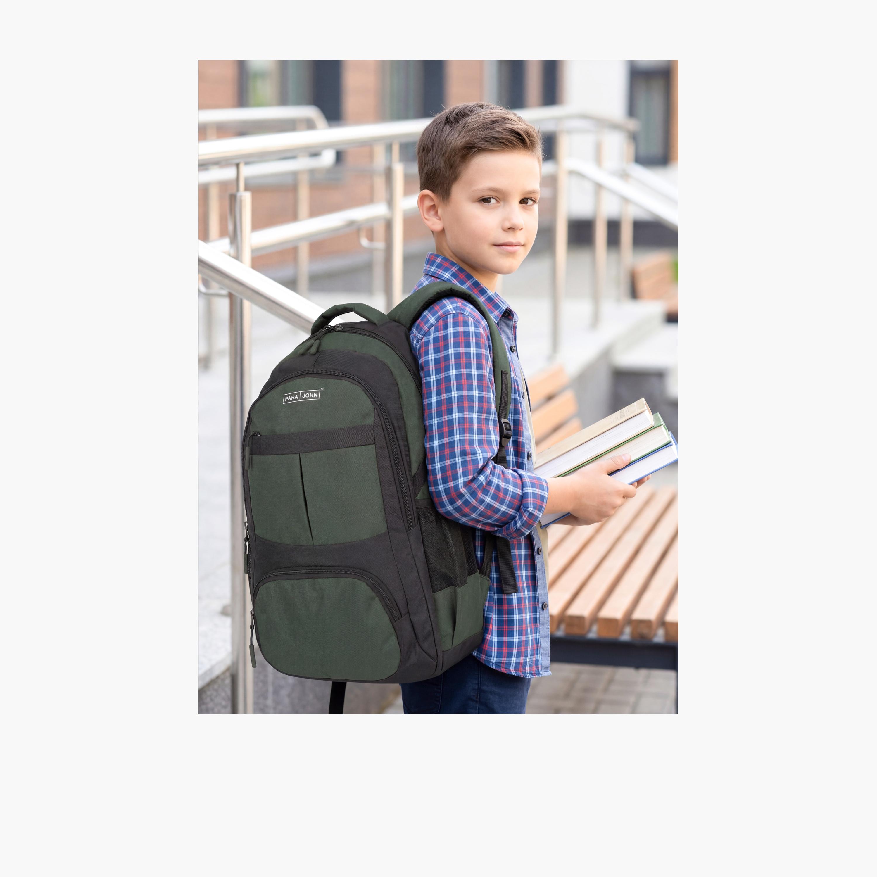 Para John 43 L | 22 Inches Backpack, Polyester, Adjustable Strap | PJSB6016-school-bagsandbackpacks-backpacks-image-6