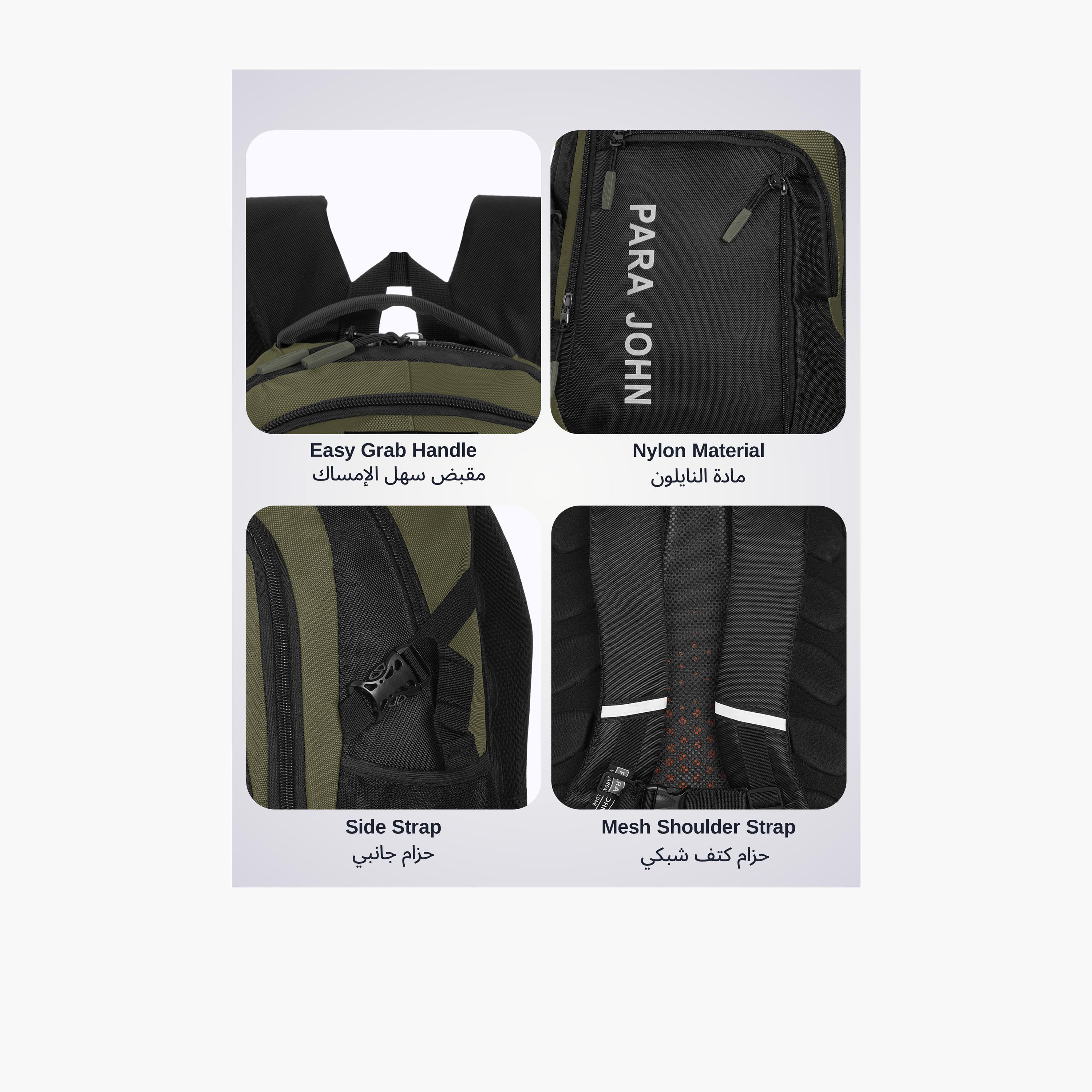 Para John 43 L | 22 Inches Backpack, Polyester, Adjustable Strap | PJSB6073-travel-luggagesandbags-backpacks-image-5