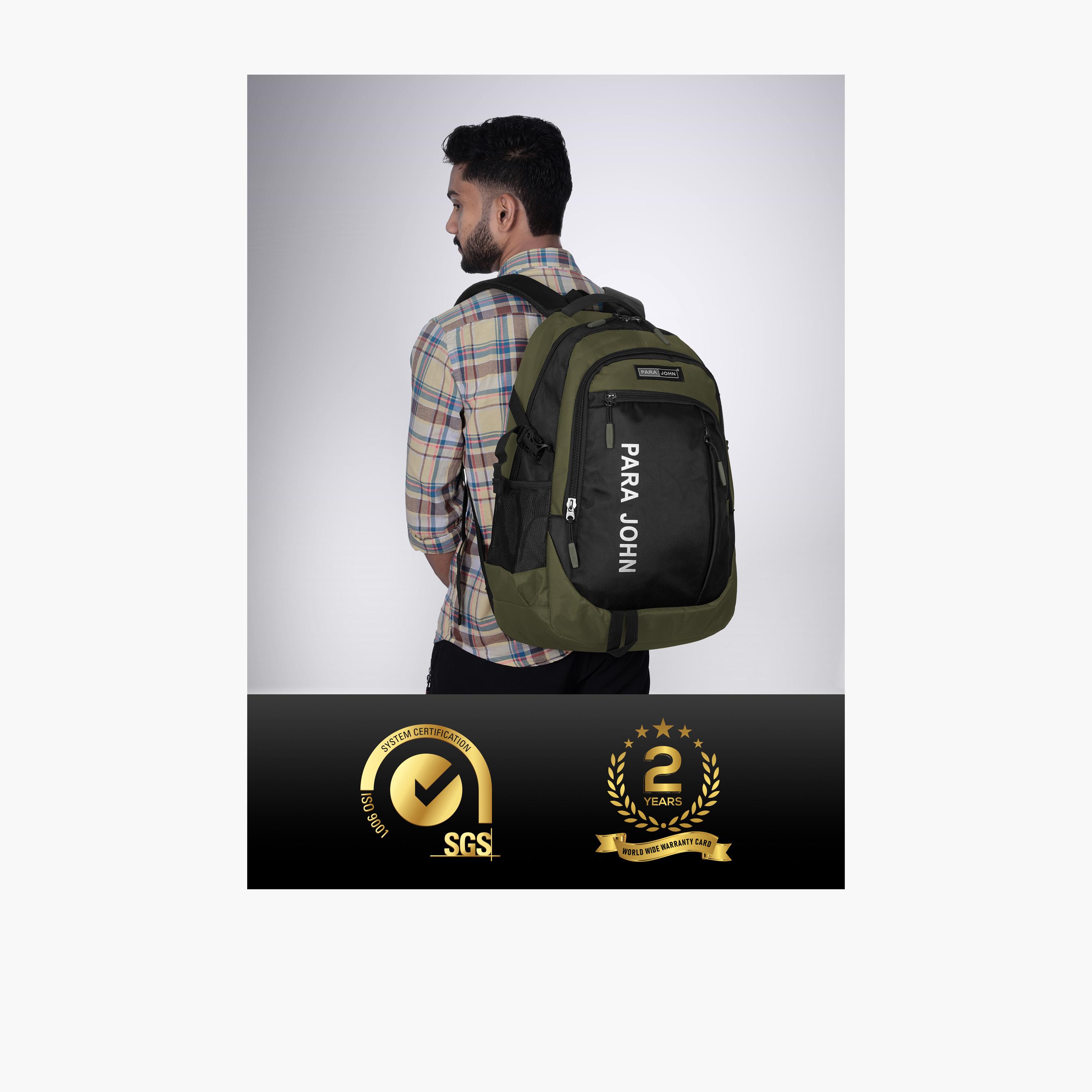 Para John 43 L | 22 Inches Backpack, Polyester, Adjustable Strap | PJSB6073-travel-luggagesandbags-backpacks-image-6