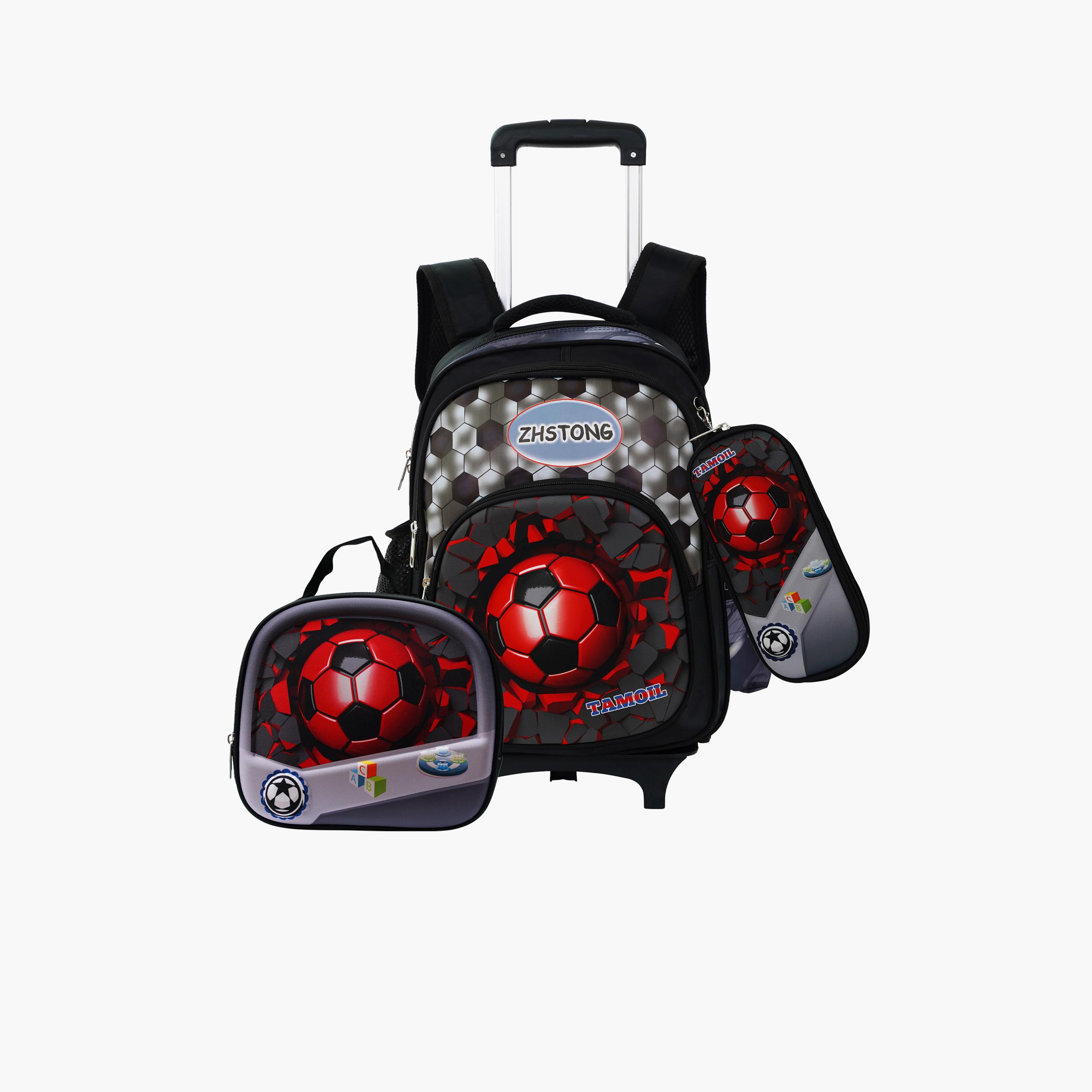 Para John 19 L | 16 Inches Backpack Set, Polyester, Adjustable Strap | PJSB6078-school-bagsandbackpacks-sets-image-1