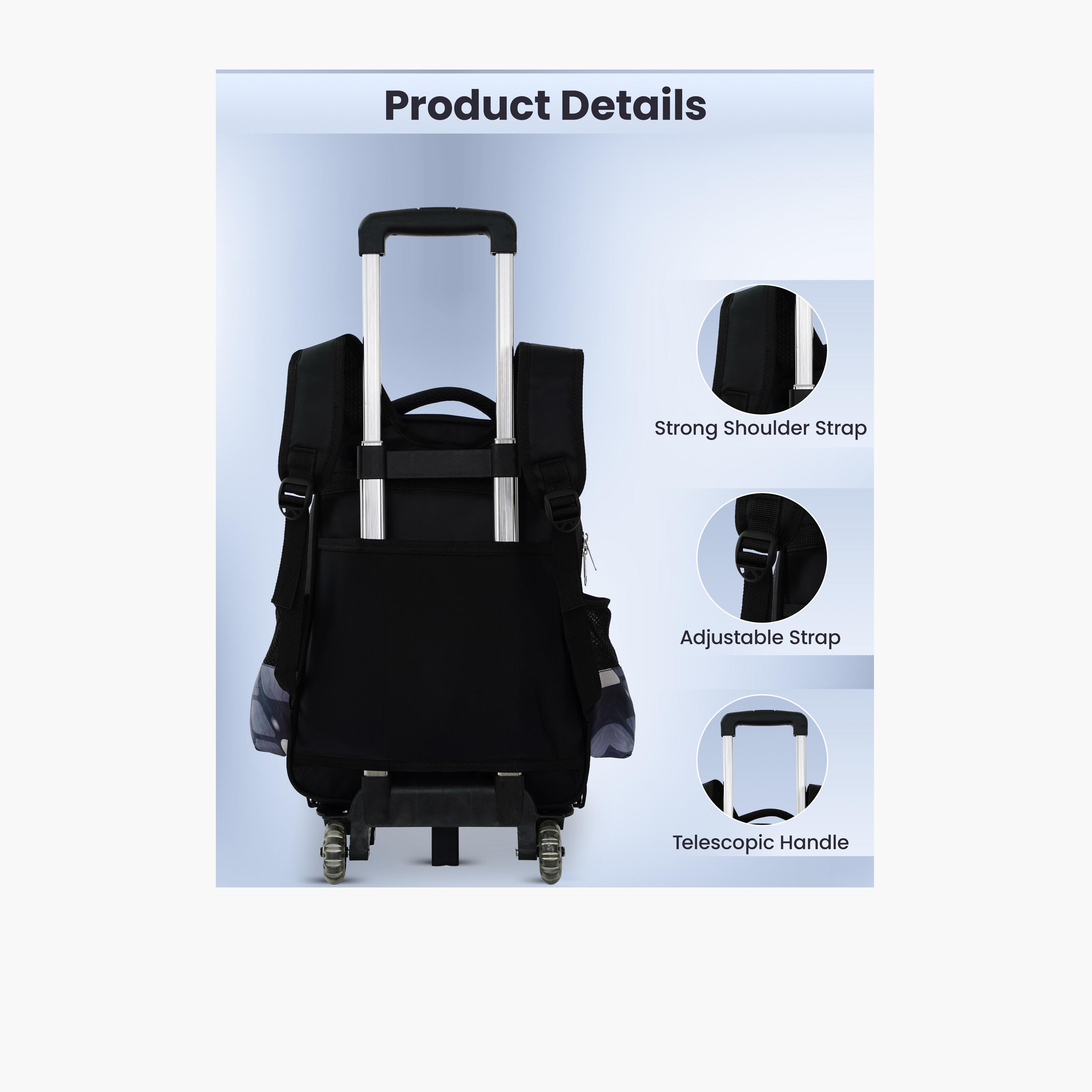 Para John 19 L | 16 Inches Backpack Set, Polyester, Adjustable Strap | PJSB6078-school-bagsandbackpacks-sets-image-4
