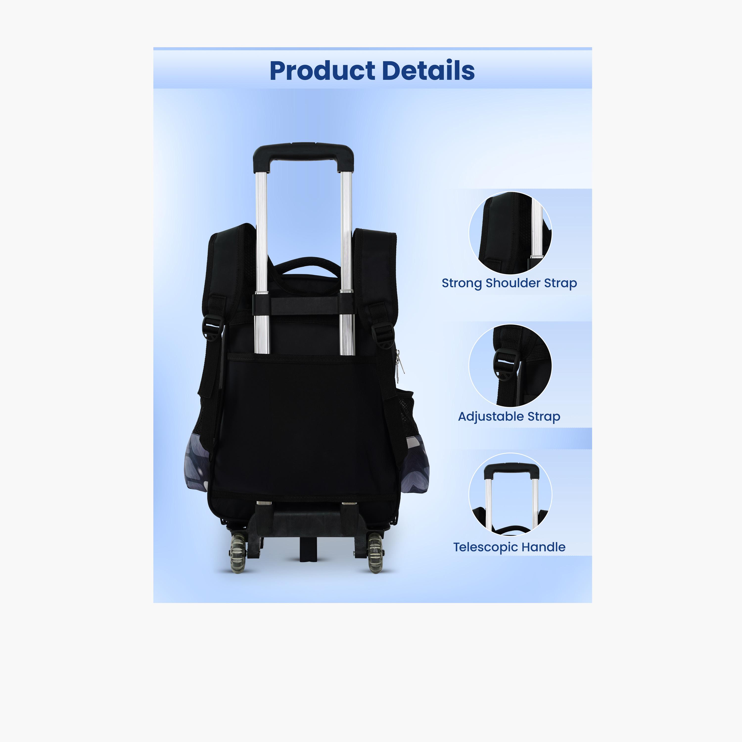 بارا جون - طقم شنطة ظهر بوليستر 19 لتر | 16 إنش حزام قابل للتعديل | PJSB6078-school-bagsandbackpacks-sets-image-9