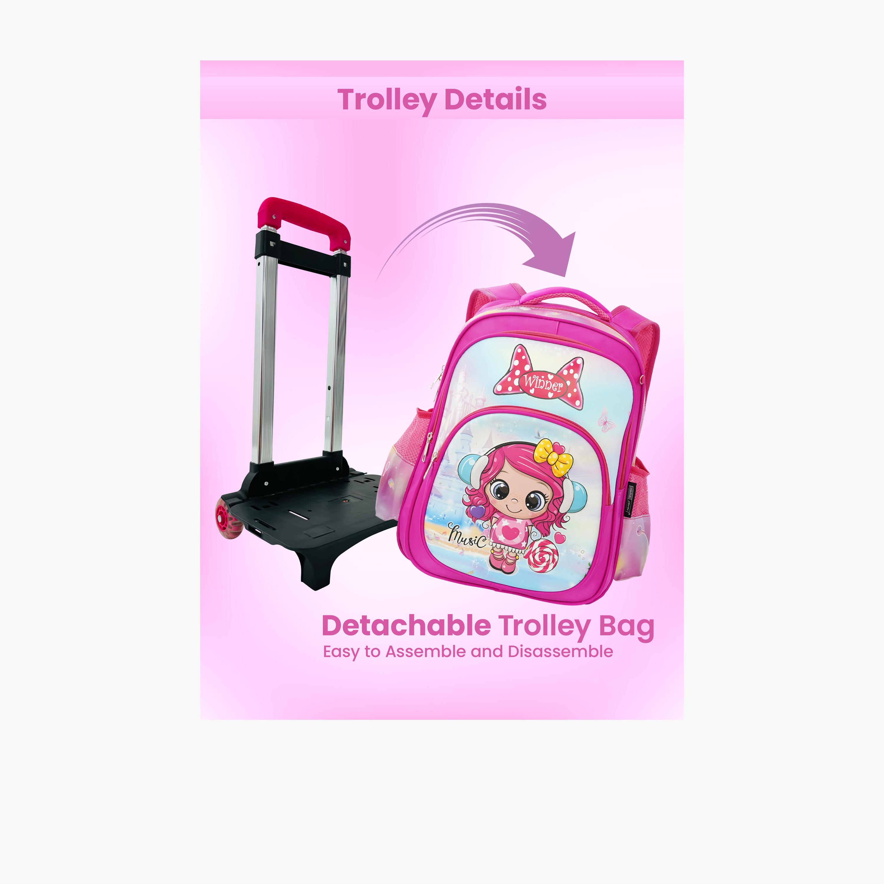 بارا جون - طقم شنطة ظهر بوليستر 19 لتر | 16 إنش حزام قابل للتعديل | PJSB6078-school-bagsandbackpacks-sets-image-15