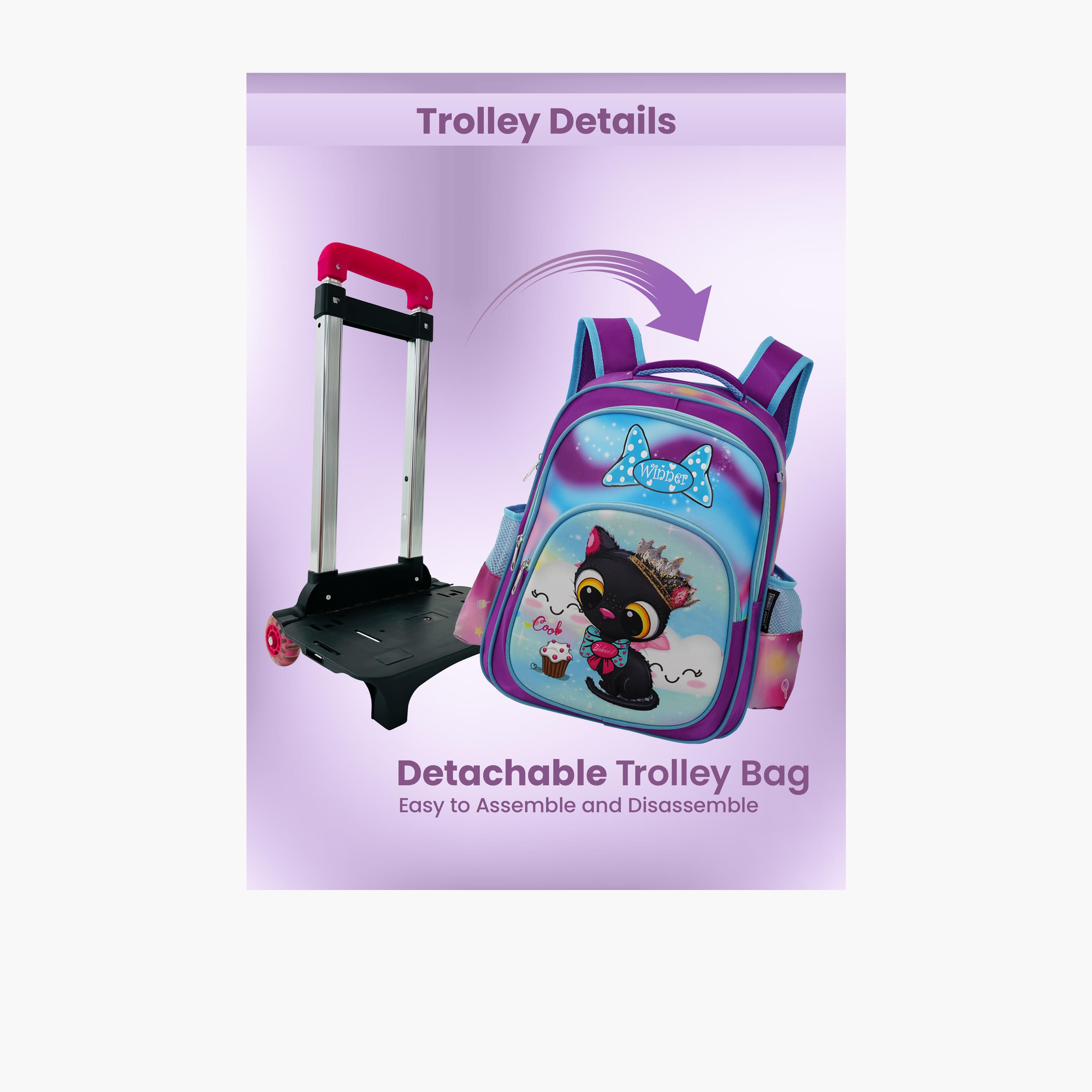 بارا جون - طقم شنطة ظهر بوليستر 19 لتر | 16 إنش حزام قابل للتعديل | PJSB6078-school-bagsandbackpacks-sets-image-21