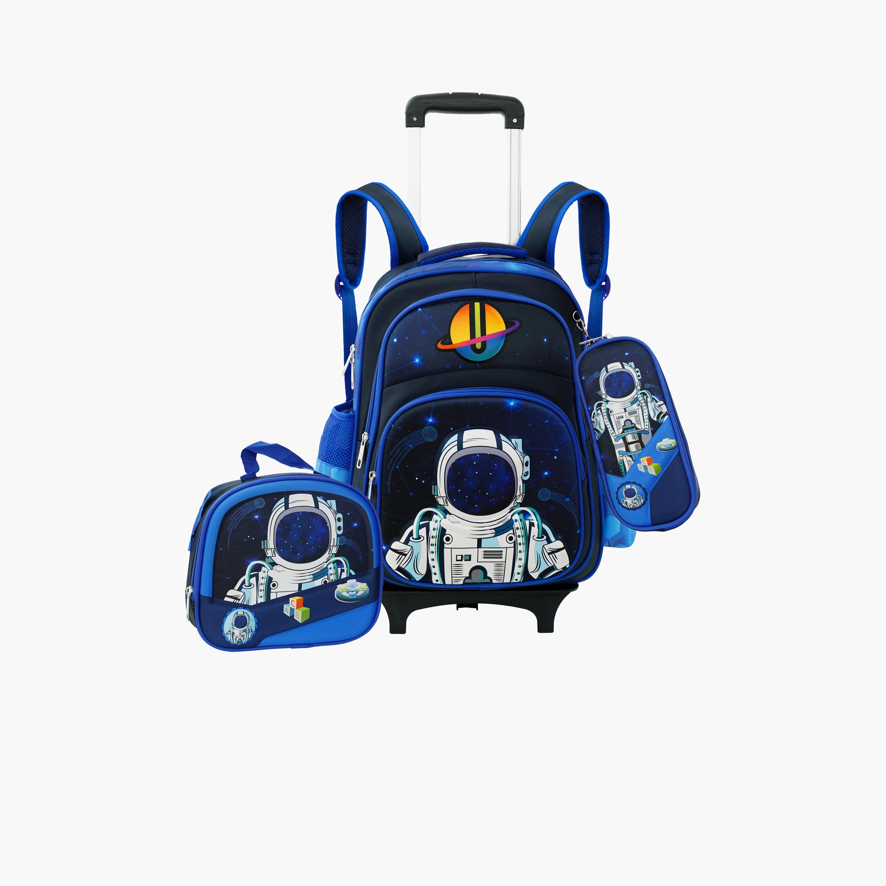 بارا جون - طقم شنطة ظهر بوليستر 19 لتر | 16 إنش حزام قابل للتعديل | PJSB6080-school-bagsandbackpacks-sets-image-16