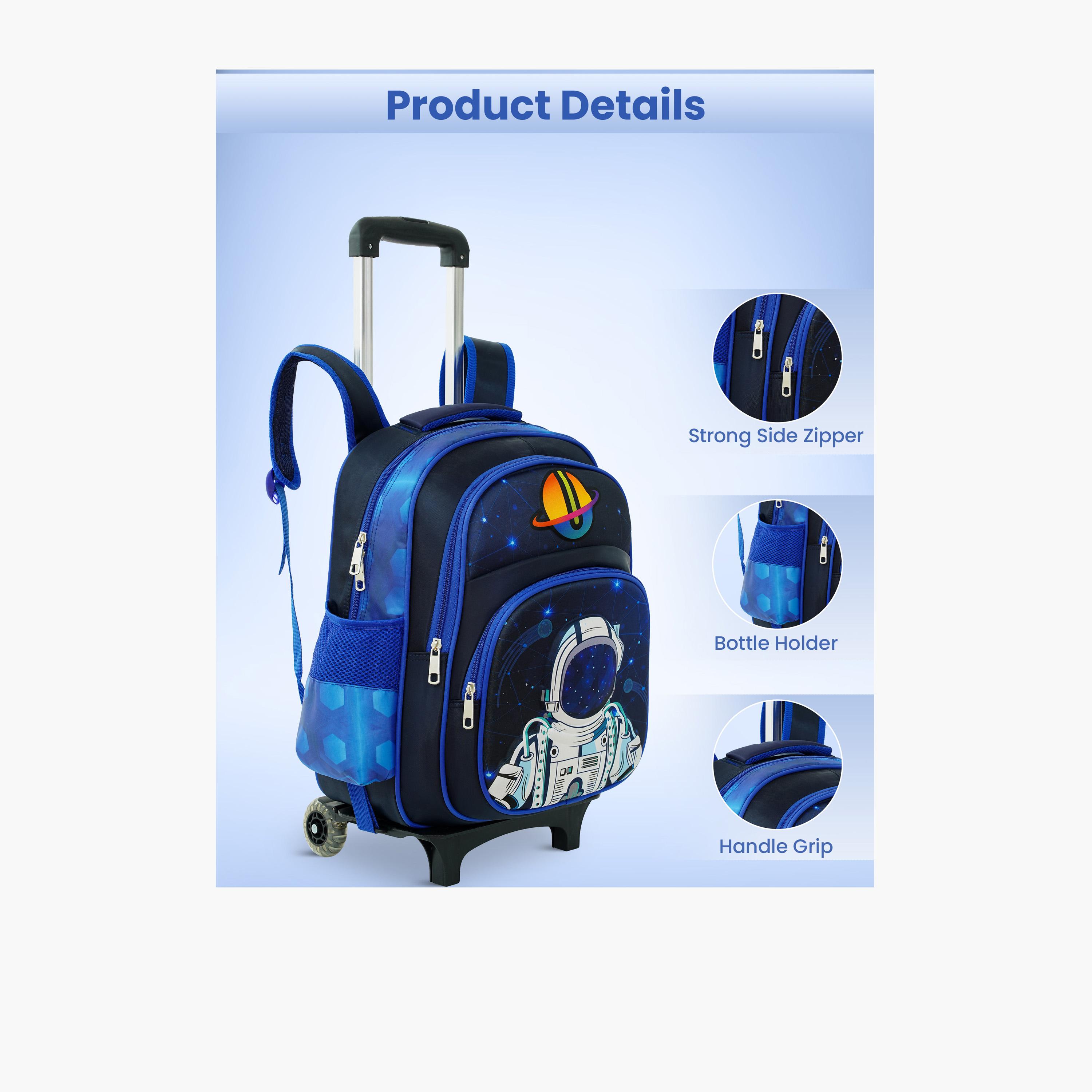 بارا جون - طقم شنطة ظهر بوليستر 19 لتر | 16 إنش حزام قابل للتعديل | PJSB6080-school-bagsandbackpacks-sets-image-18