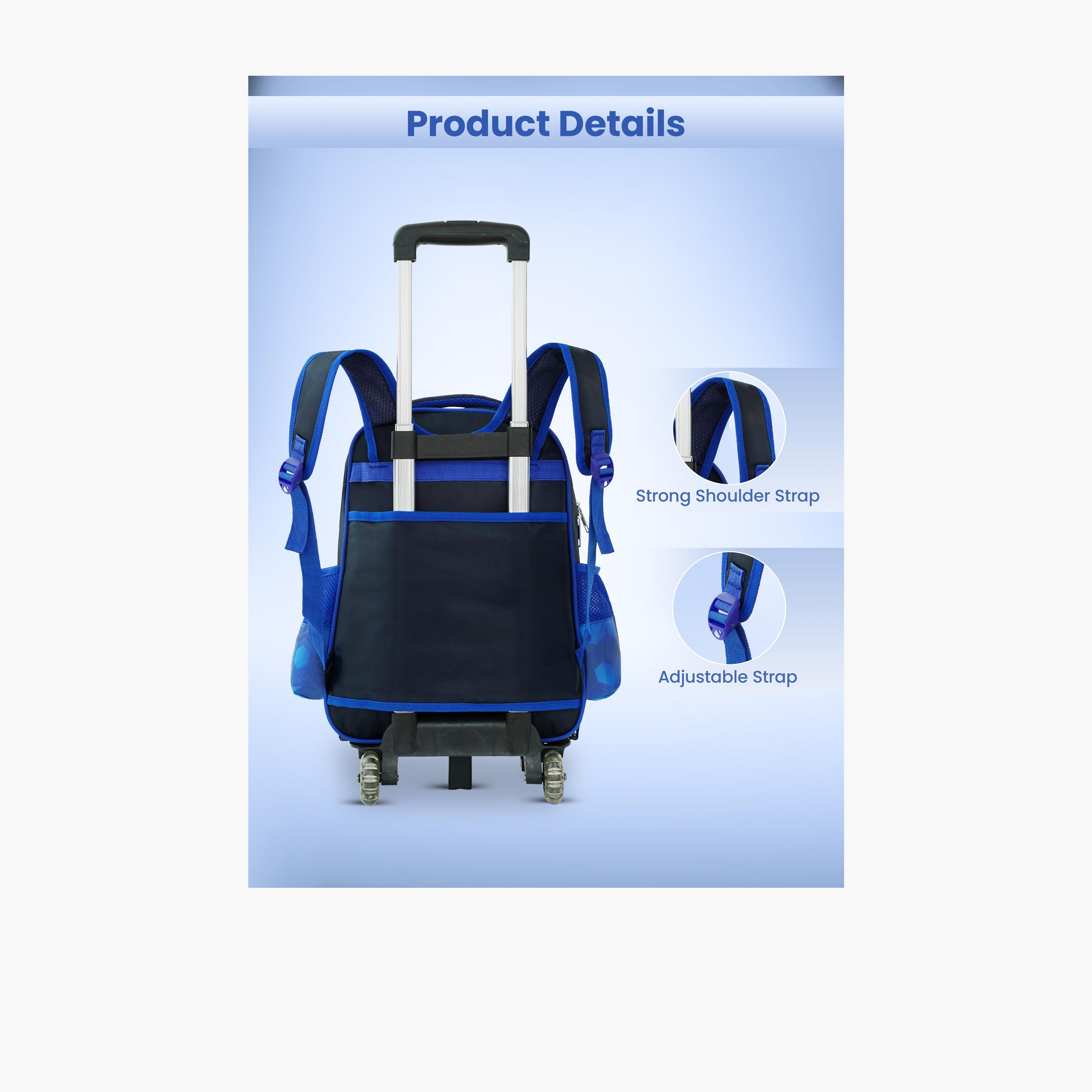 بارا جون - طقم شنطة ظهر بوليستر 19 لتر | 16 إنش حزام قابل للتعديل | PJSB6080-school-bagsandbackpacks-sets-image-20