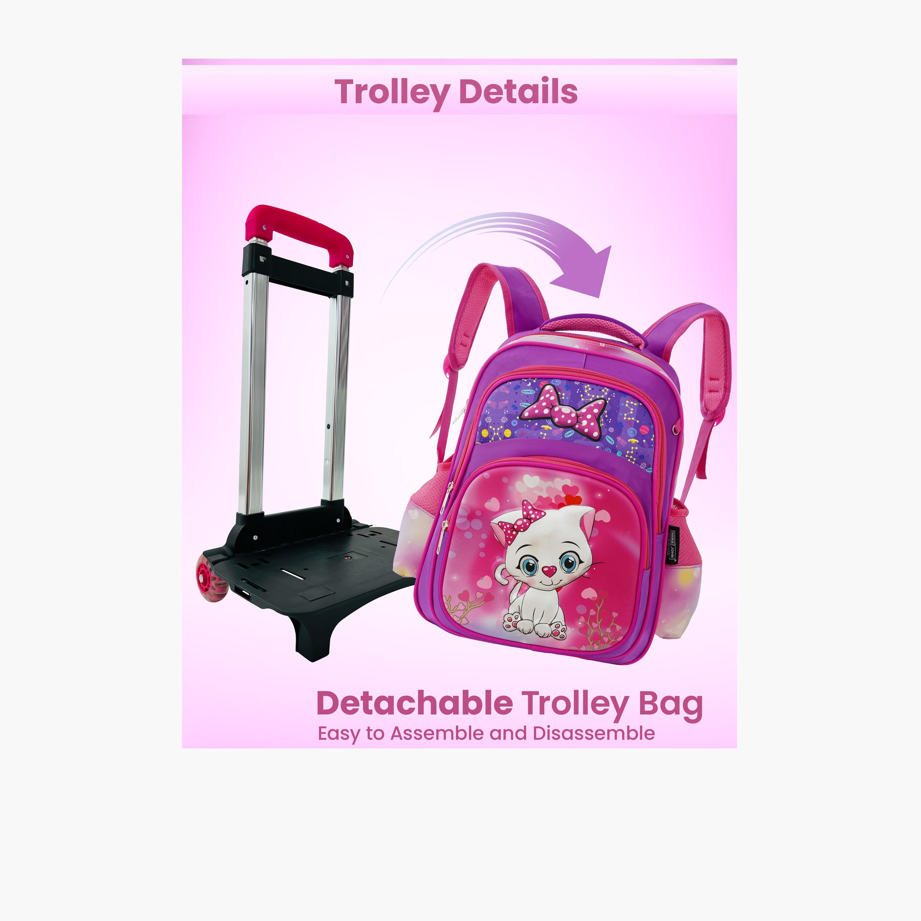 بارا جون - طقم شنطة ظهر بوليستر 19 لتر | 16 إنش حزام قابل للتعديل | PJSB6080-school-bagsandbackpacks-sets-image-13