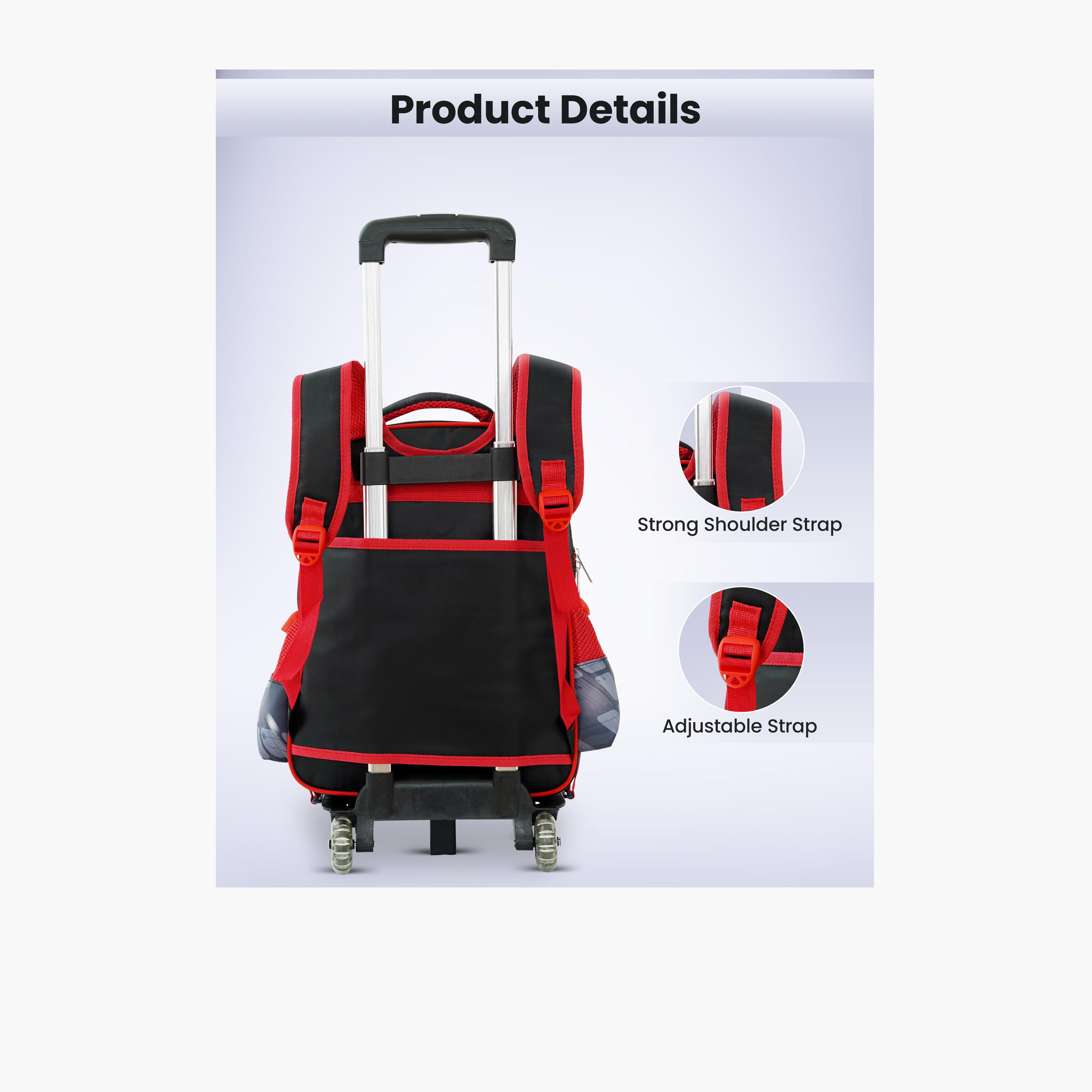 بارا جون - طقم شنطة ظهر بوليستر 19 لتر | 16 إنش حزام قابل للتعديل | PJSB6080-school-bagsandbackpacks-sets-image-4