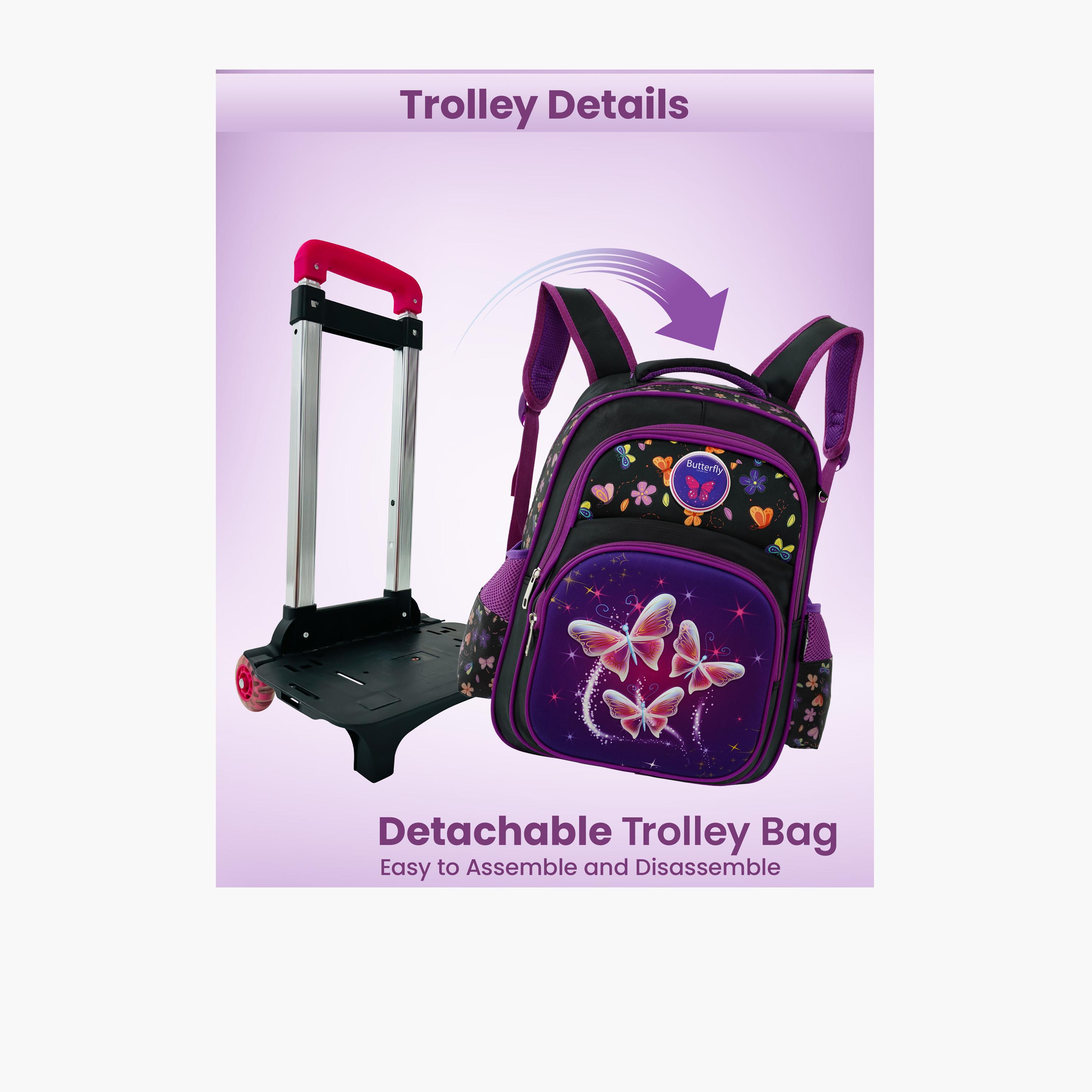 بارا جون - طقم شنطة ظهر بوليستر 19 لتر | 16 إنش حزام قابل للتعديل | PJSB6080-school-bagsandbackpacks-sets-image-7