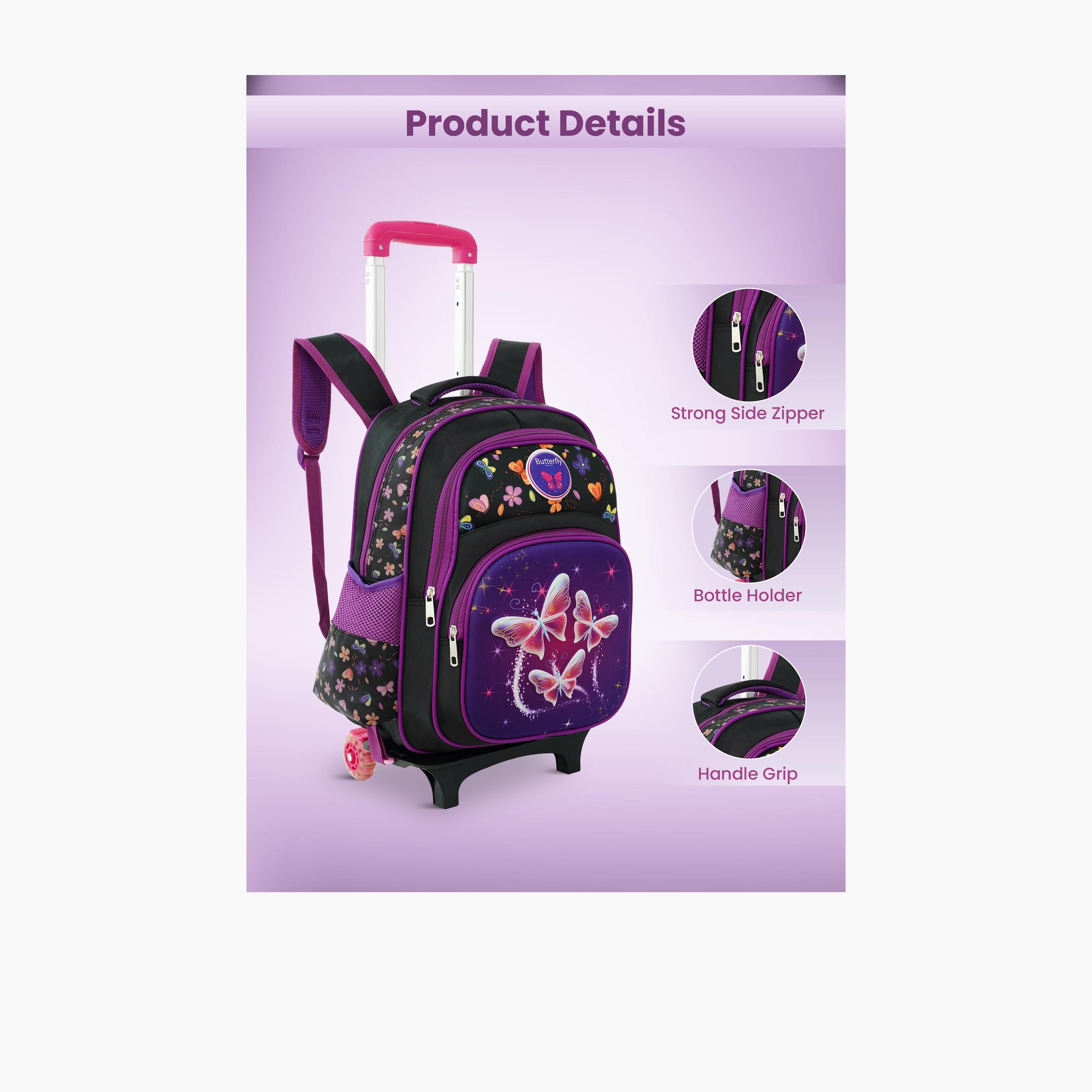 بارا جون - طقم شنطة ظهر بوليستر 19 لتر | 16 إنش حزام قابل للتعديل | PJSB6080-school-bagsandbackpacks-sets-image-10