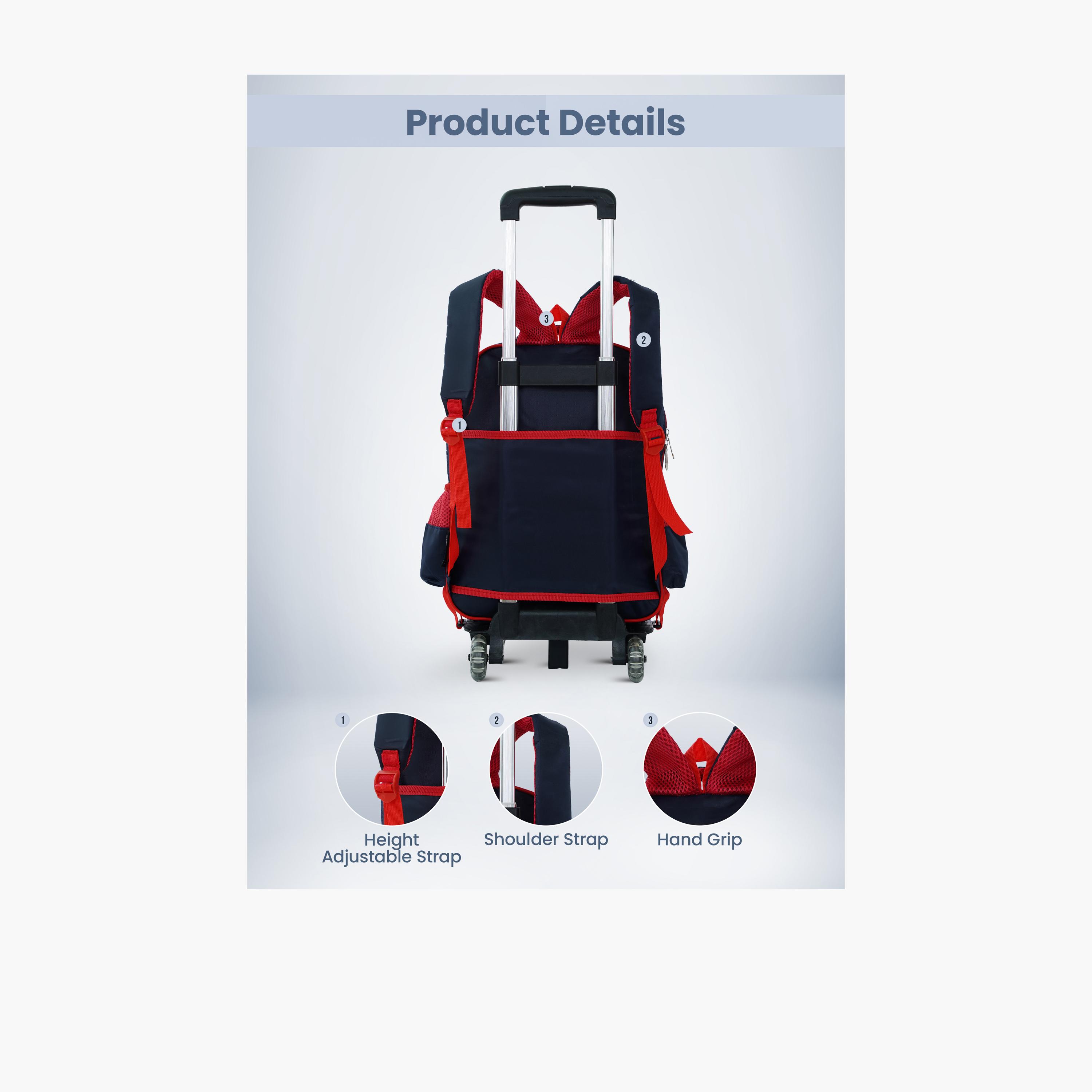 بارا جون - طقم شنطة ظهر بوليستر 19 لتر | 14 إنش حزام قابل للتعديل | PJSB6081-school-bagsandbackpacks-sets-image-20