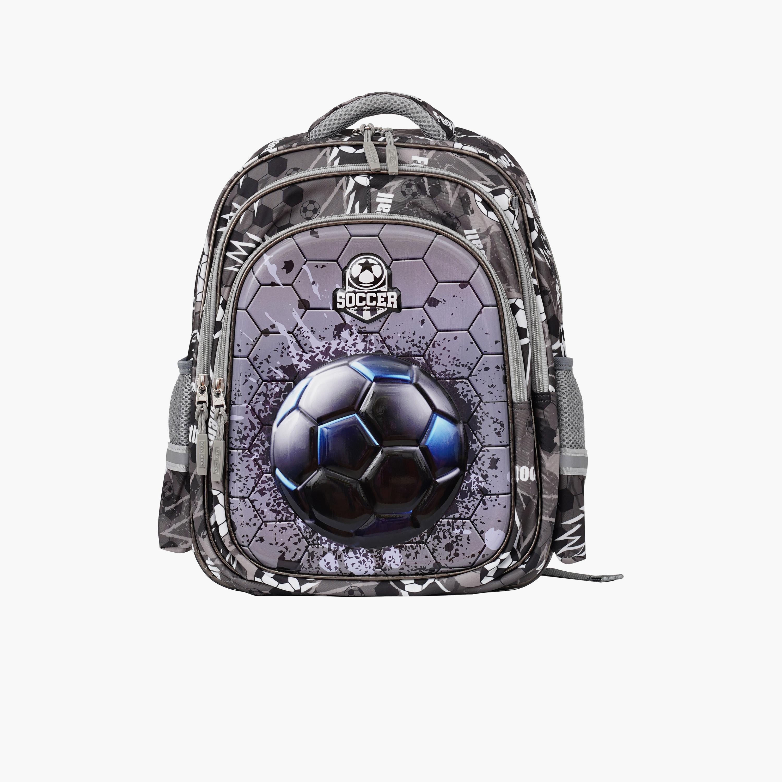 Para John 19 L | 16 Inches Backpack Set, Polyester, Adjustable Strap | PJSB6086-school-bagsandbackpacks-sets-image-2