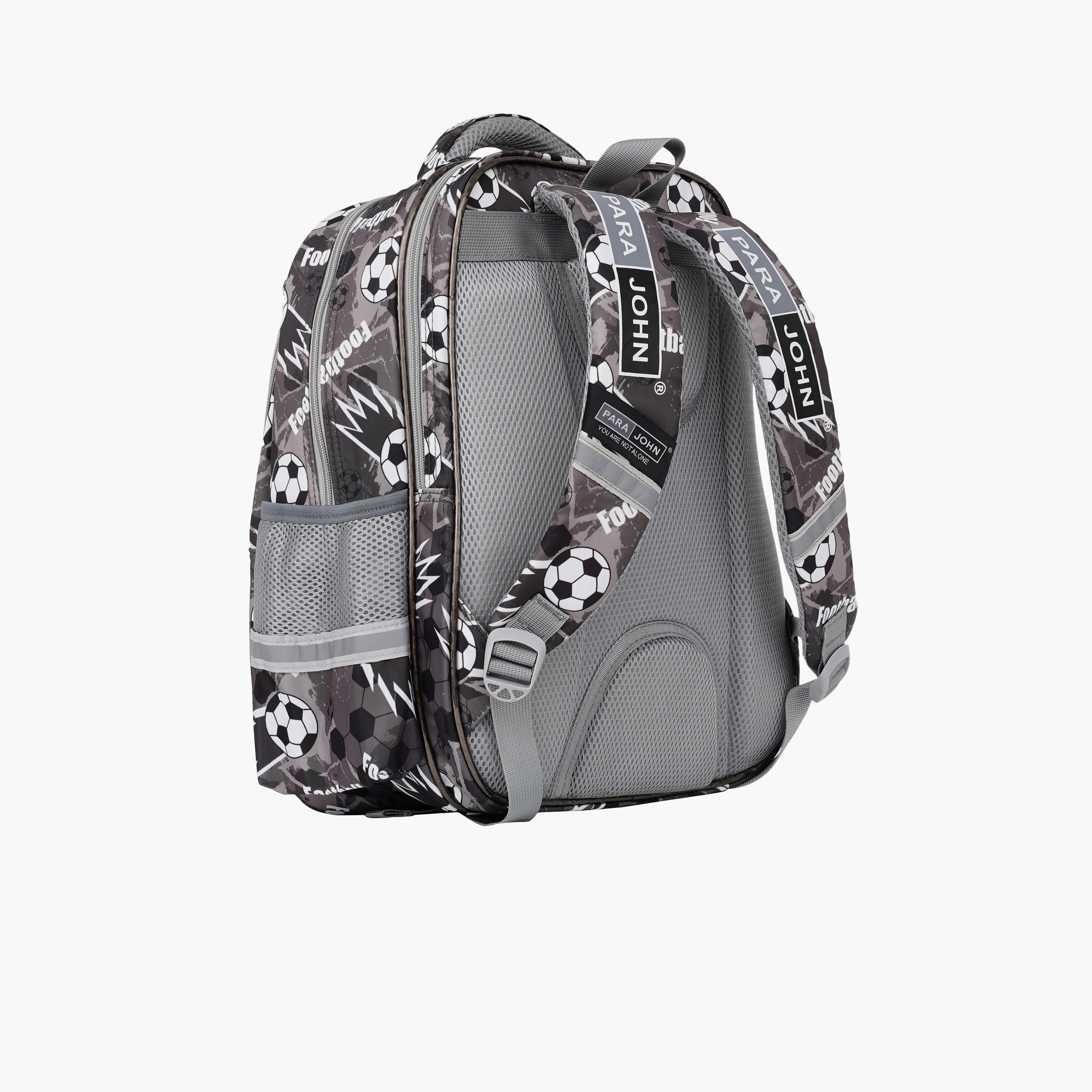 بارا جون - طقم شنطة ظهر بوليستر 19 لتر | 16 إنش حزام قابل للتعديل | PJSB6086-school-bagsandbackpacks-sets-image-3